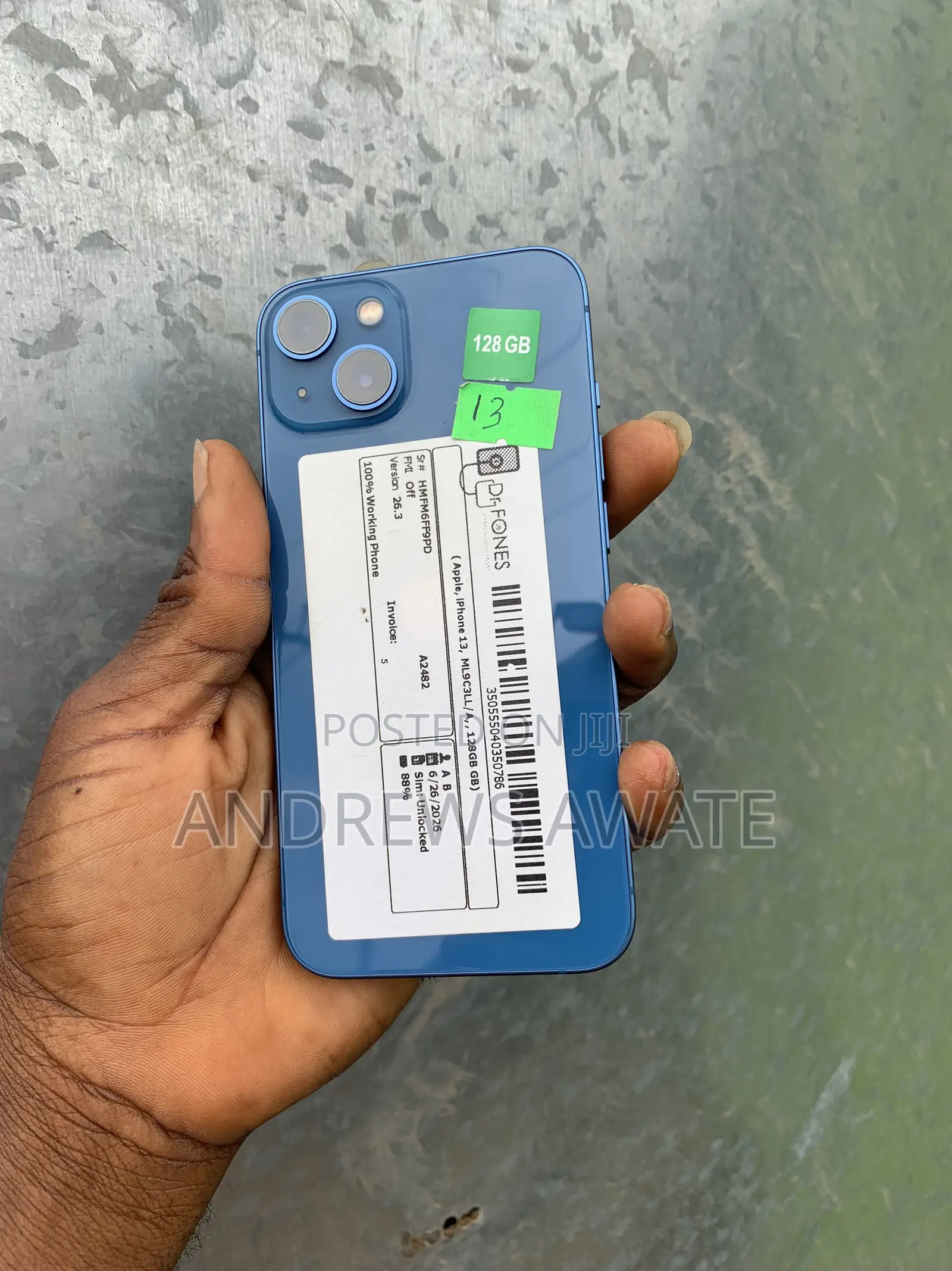 Apple iPhone 13 128 GB Blue