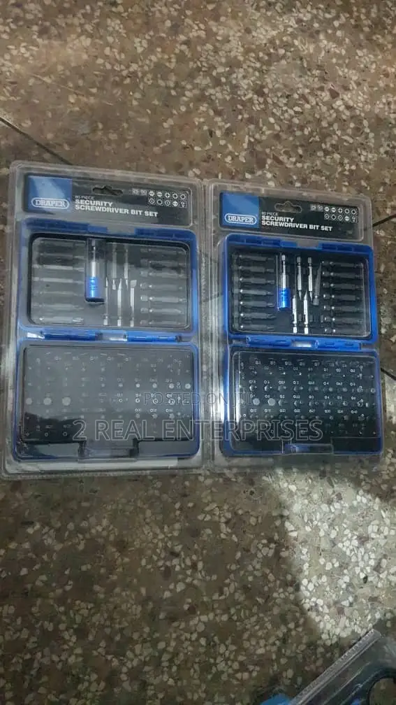 Draper 80-Piece Security Screwdriver and Magnetic Bit Holder Set