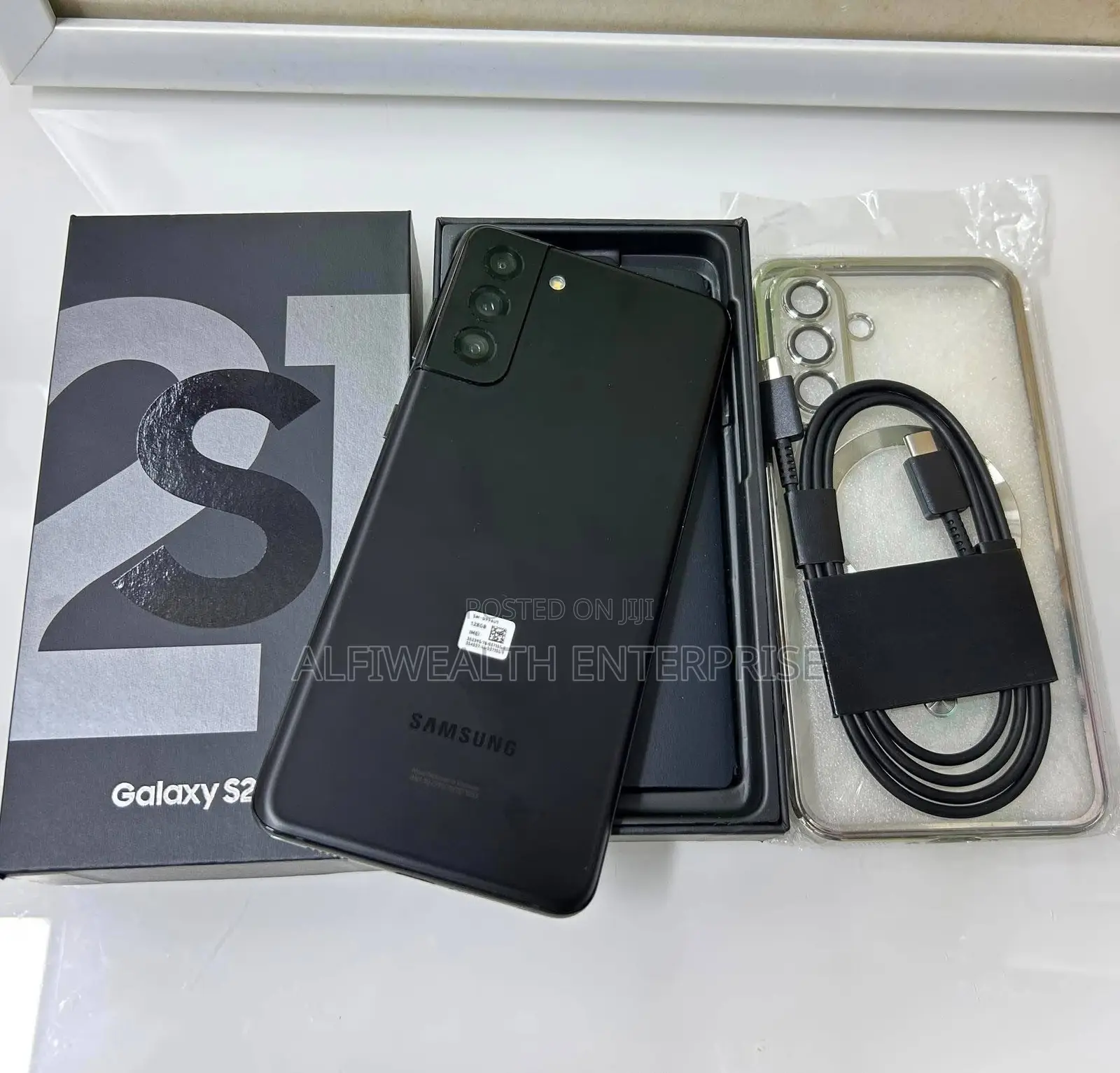 New Samsung Galaxy S21 5G 128 GB Black