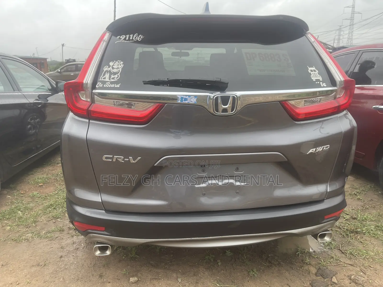 Honda CR-V LX 1.5 2018 Gray