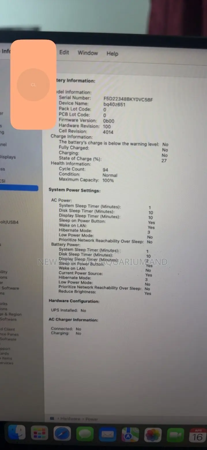 Laptop Apple MacBook Pro 2021 M1 16GB Apple M1 Pro SSD 1T