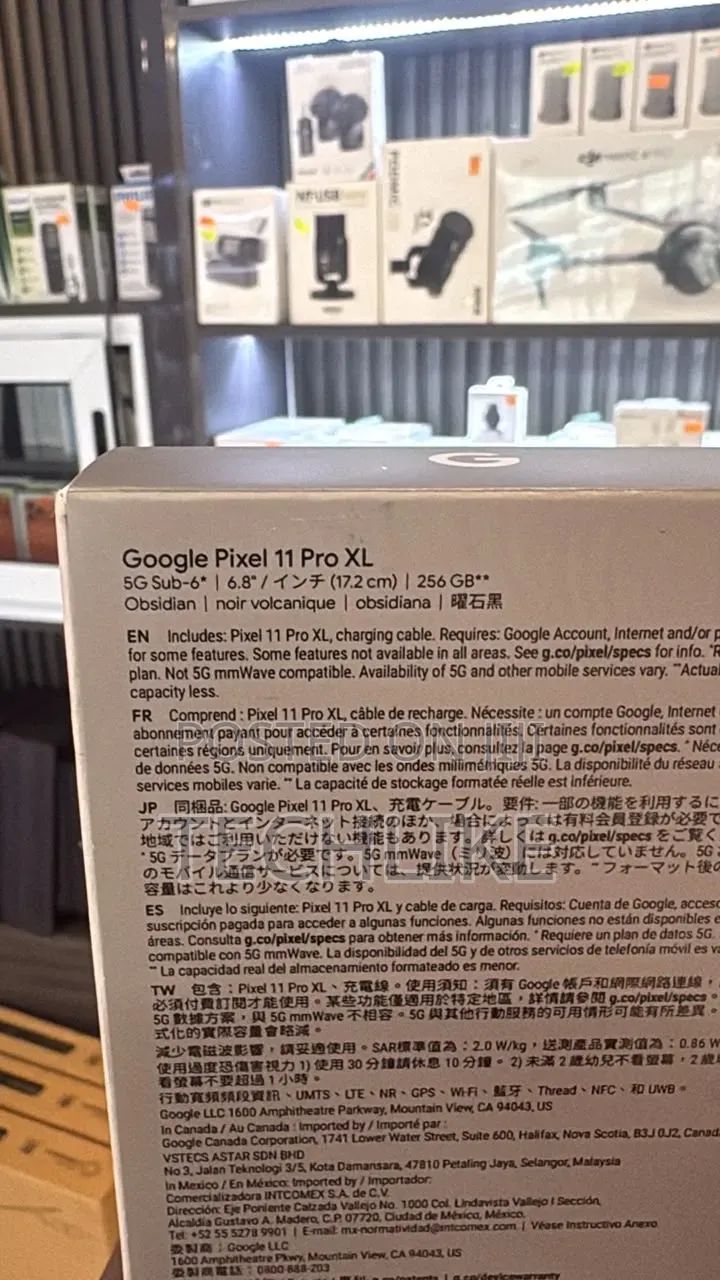 New Google Pixel 11 Pro XL 256 GB Black
