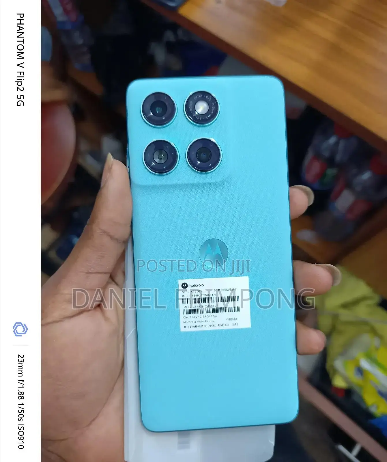 New Motorola Edge 60 Fusion 256 GB Blue
