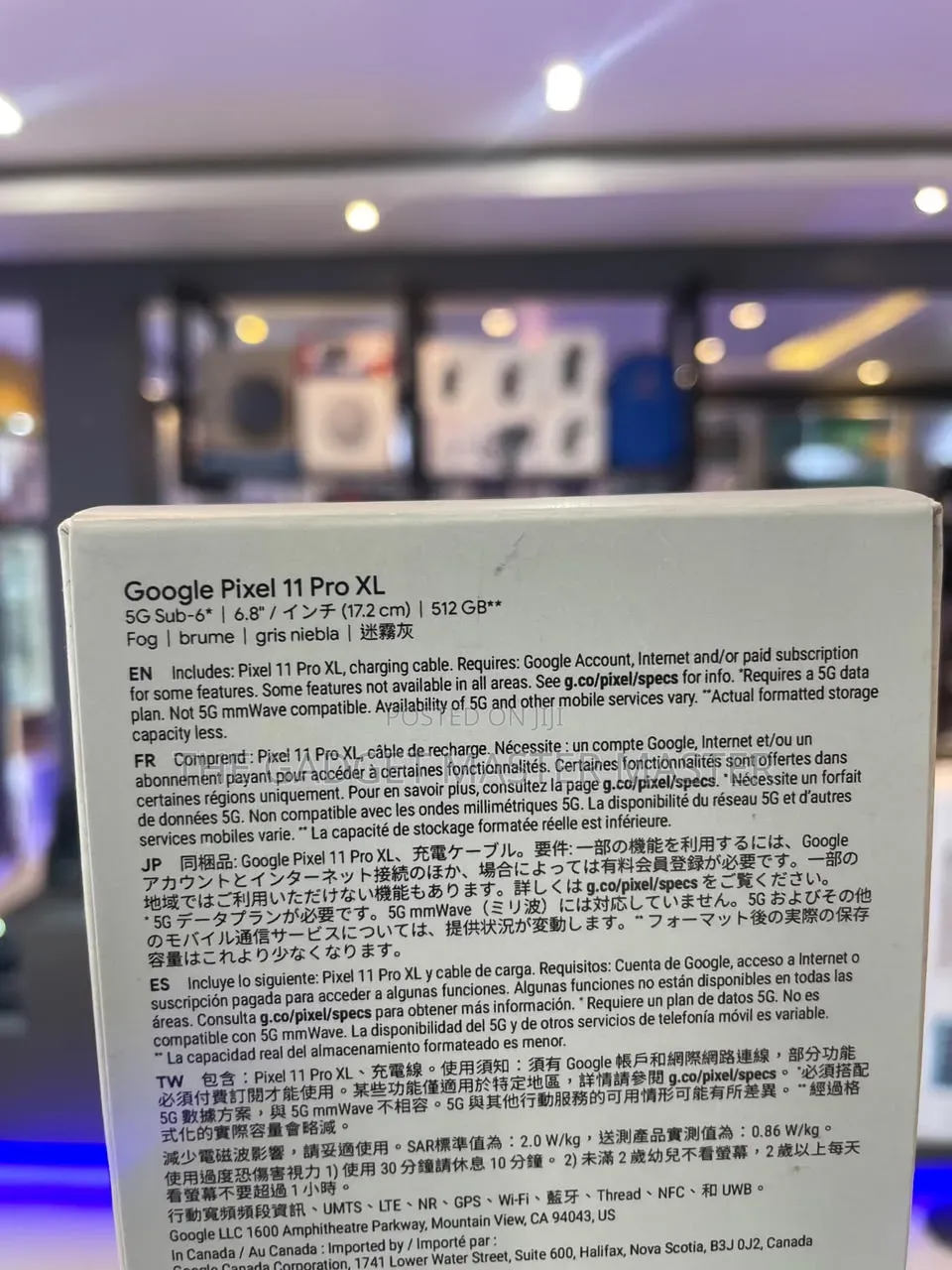 New Google Pixel 11 Pro XL 512 GB White