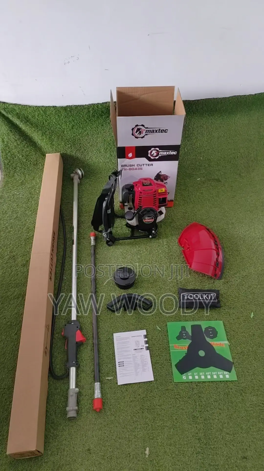 4-Stroke Backpack Brush Cutter