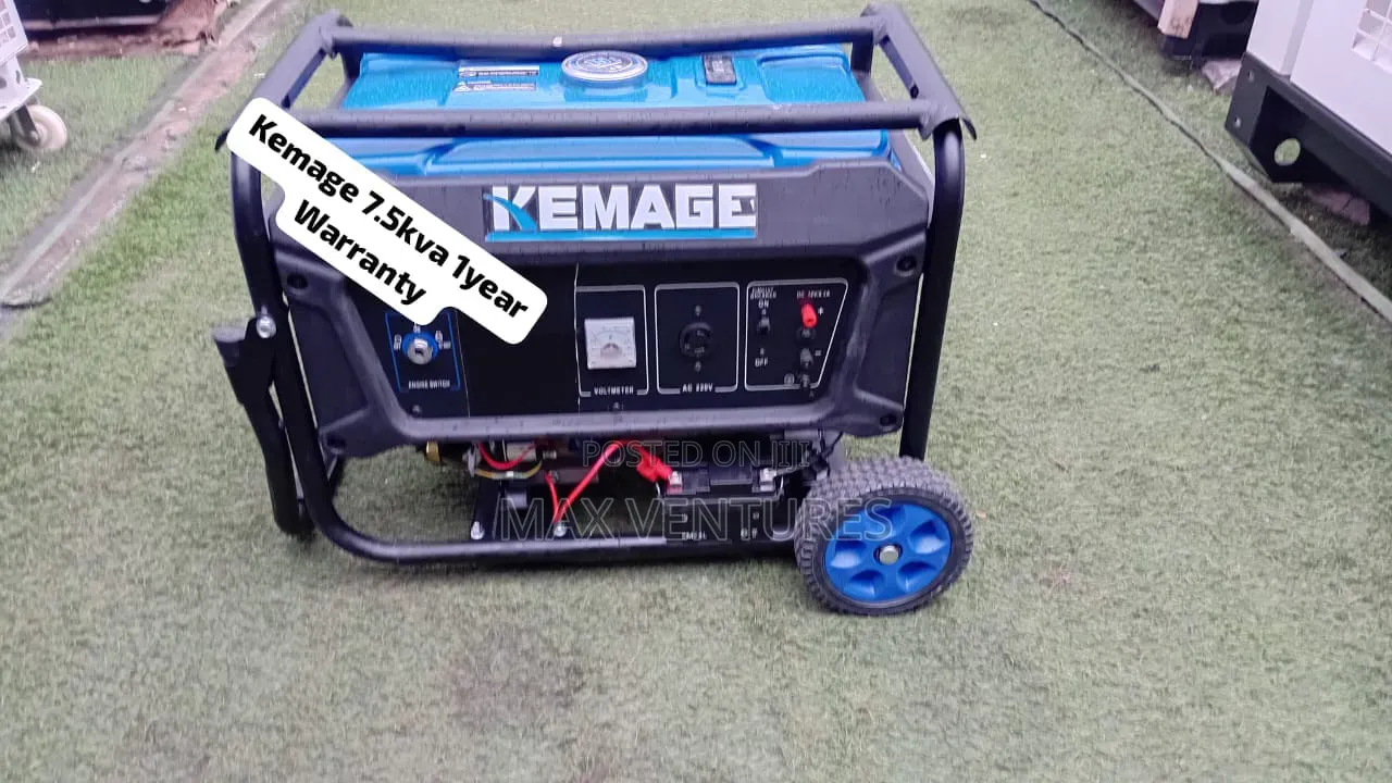 Premium KEMAGE 7.5KVA Generator Strong Performance 7.5kva