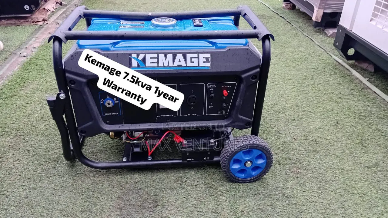 KEMAGE 7.5KVA Generator Excellent Power for Every Need 7.5kva