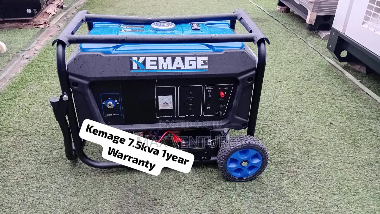 KEMAGE 7.5KVA Generator Excellent Power for Every Need 7.5kva
