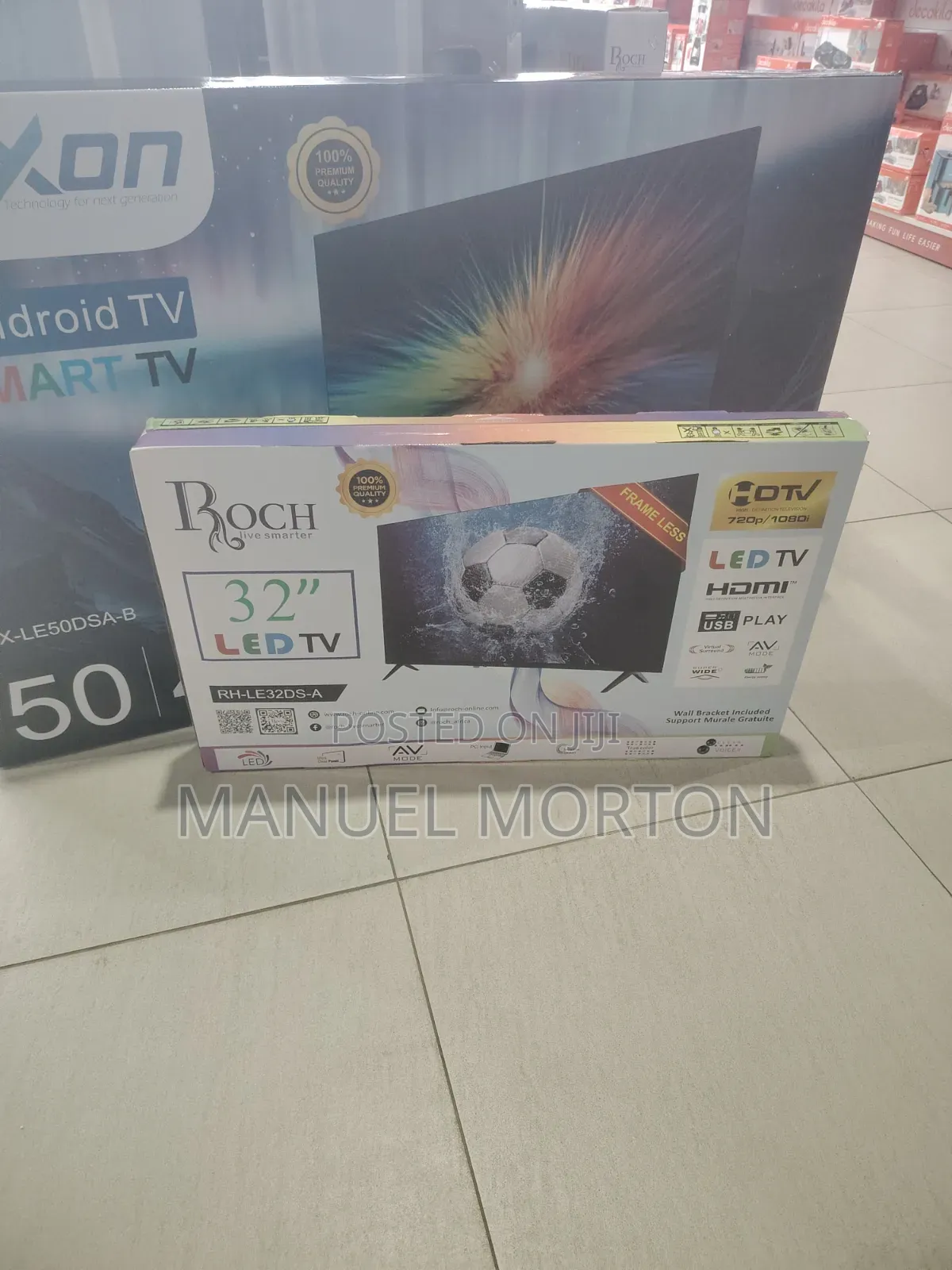 Roch 32" Digital TV: Big Clear Picture, Small Space Star!