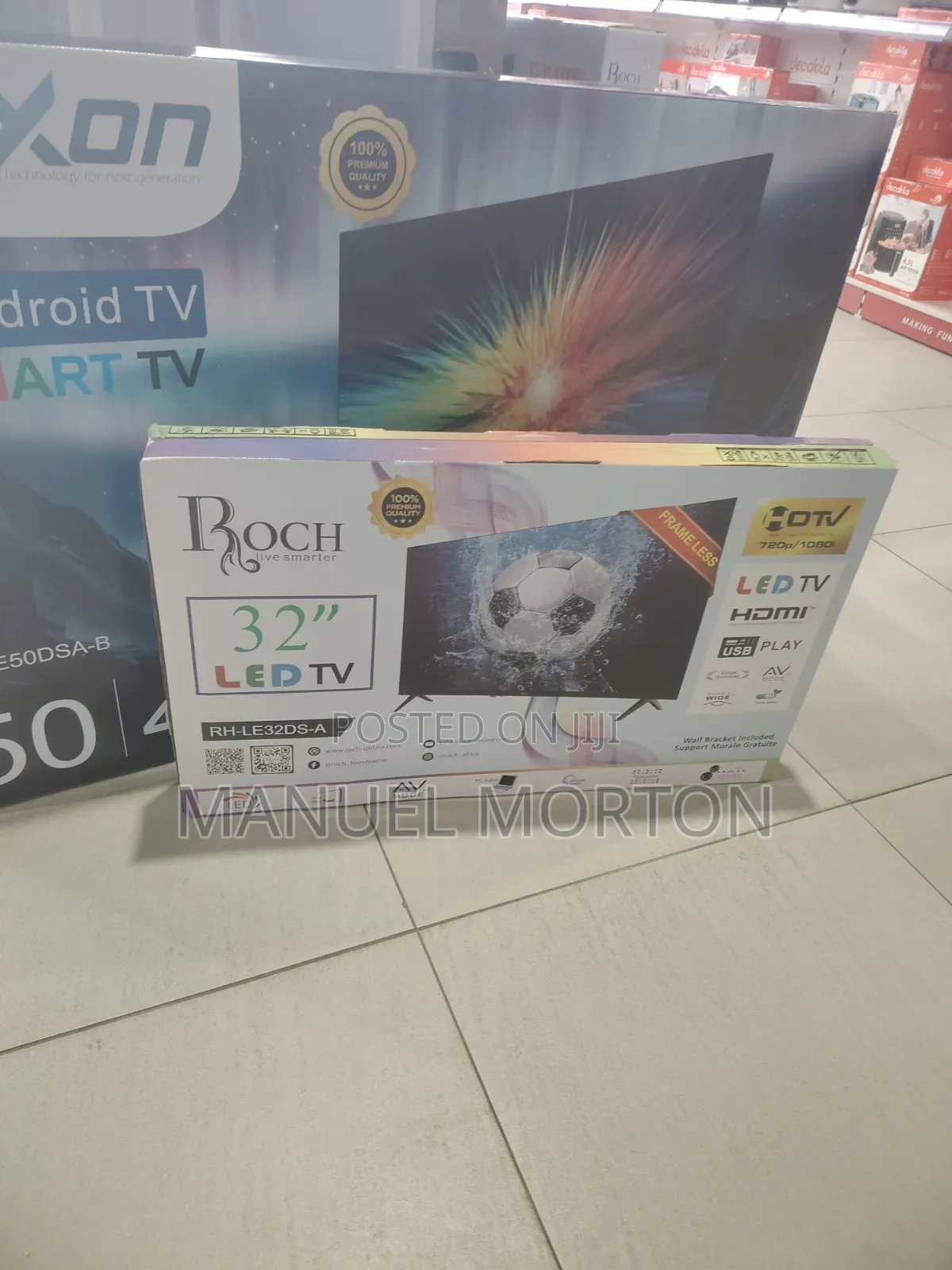 Roch 32" Digital TV: Big Clear Picture, Small Space Star!