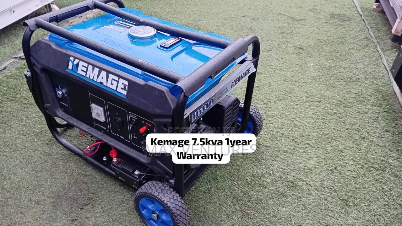 KEMAGE 7.5KVA Generator Powerful Performance Toda 7.5kva