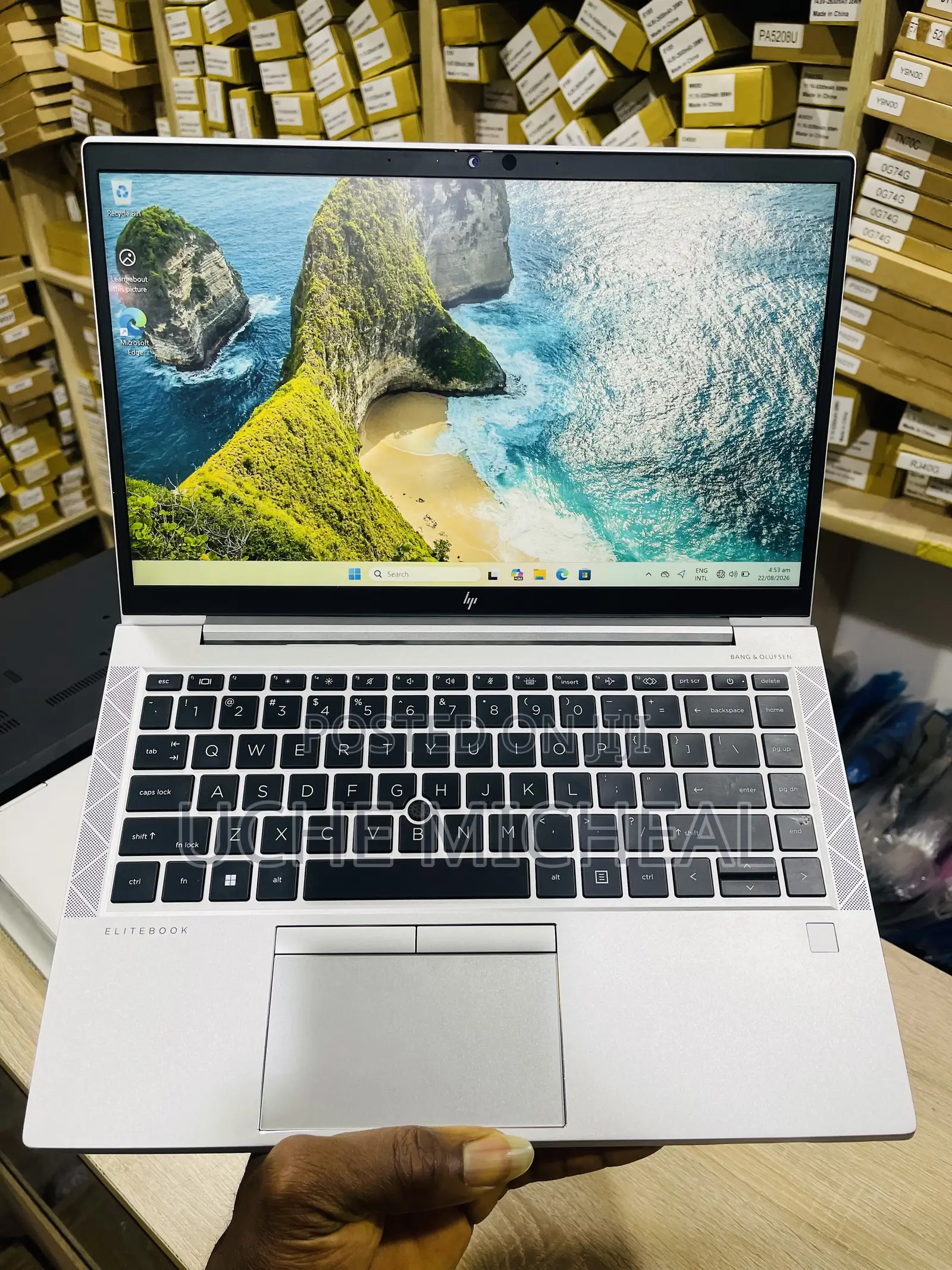 Laptop HP EliteBook 845 G8 16GB AMD Ryzen 5 SSD 256GB