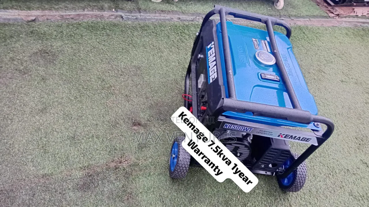 KEMAGE 7.5KVA Generator Strong Engine Great Output 7.5kva