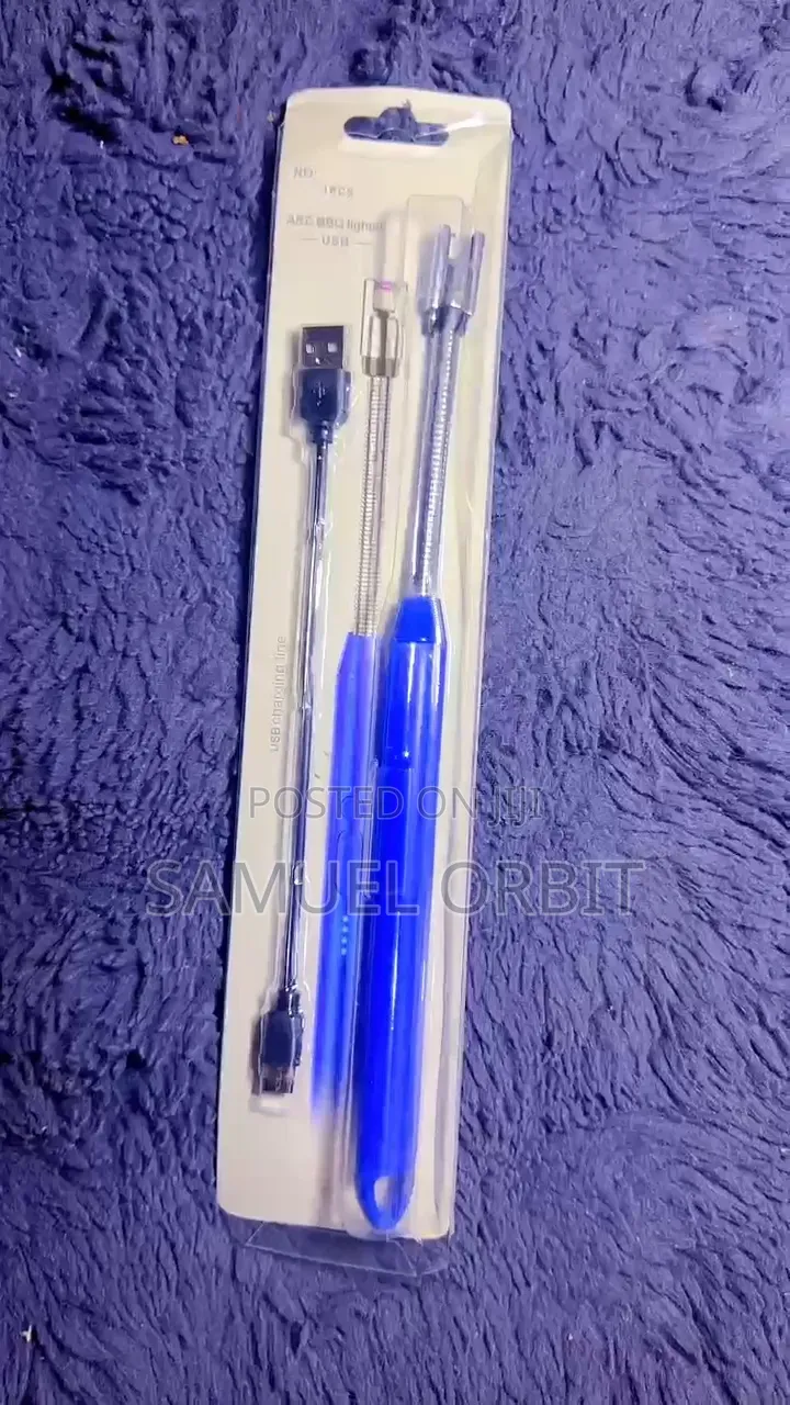 USB Rechargeable Electric Arc Lighter – Windproof Flameless