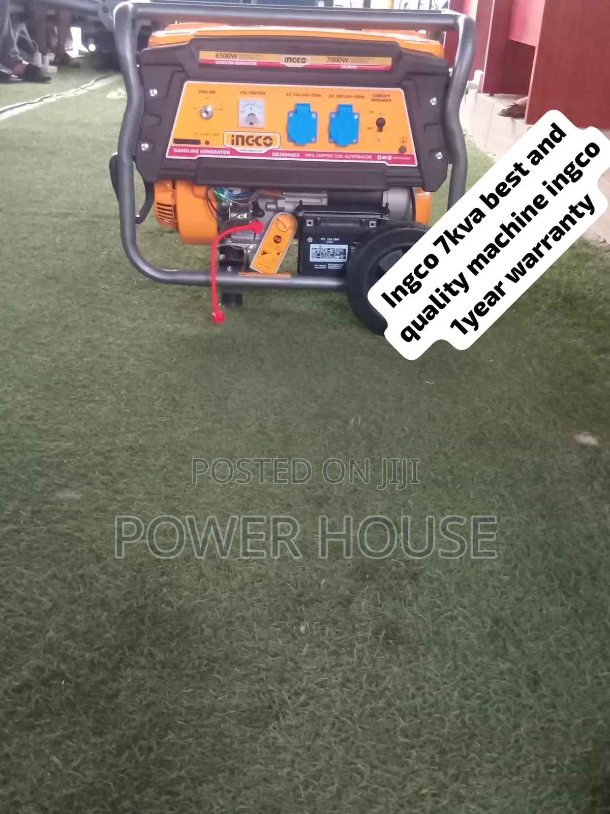 INGCO 7KVA 7000W Petrol Generator – Strong and Dependable Genset