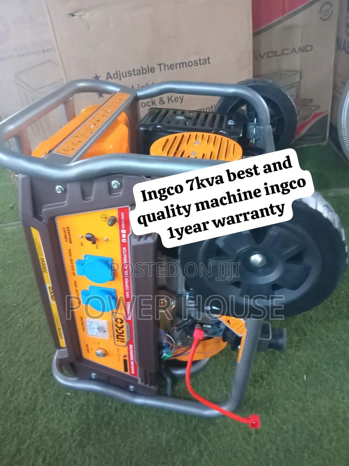 Premium INGCO 7KVA 7000W Petrol Generator – Quality Backup Power