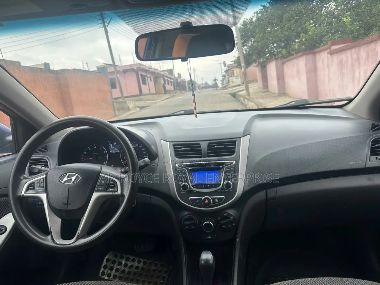 Hyundai Accent 2013 Blue