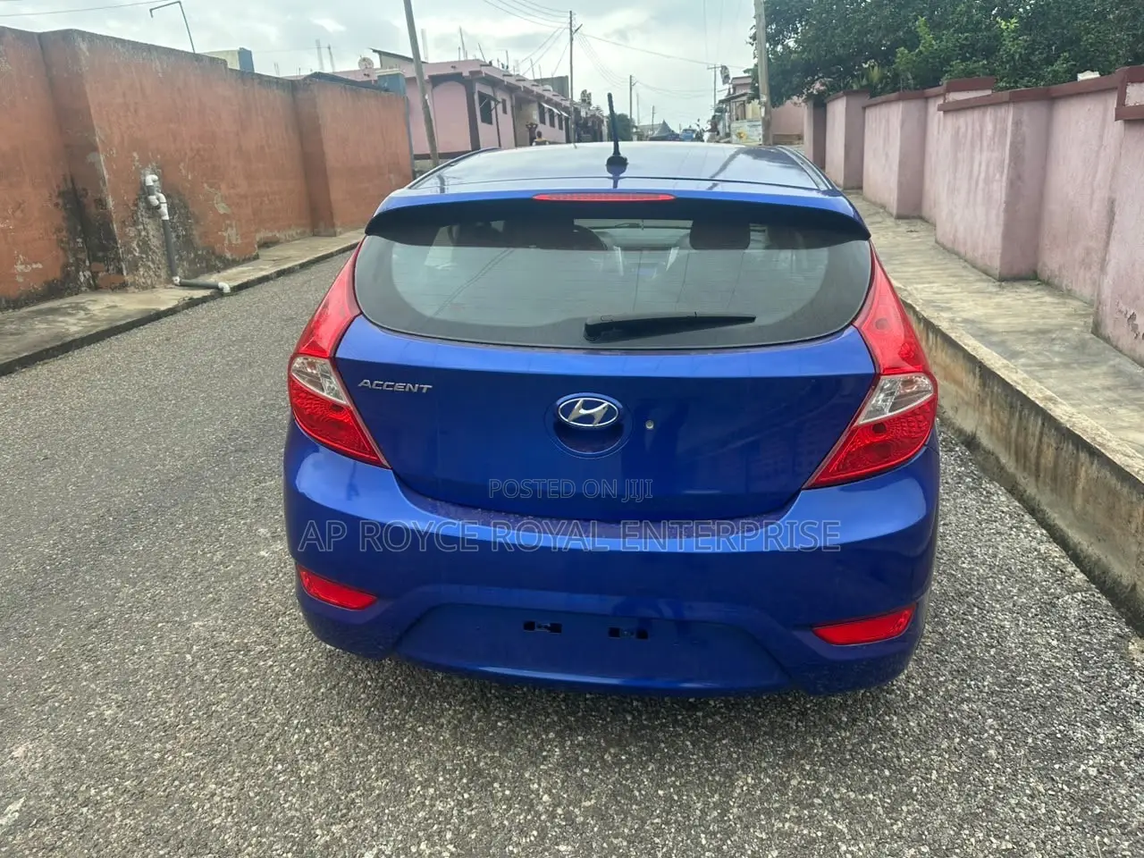 Hyundai Accent 2013 Blue