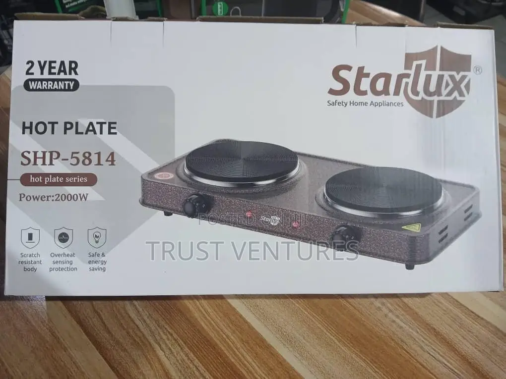 Electric Hot Plate Double