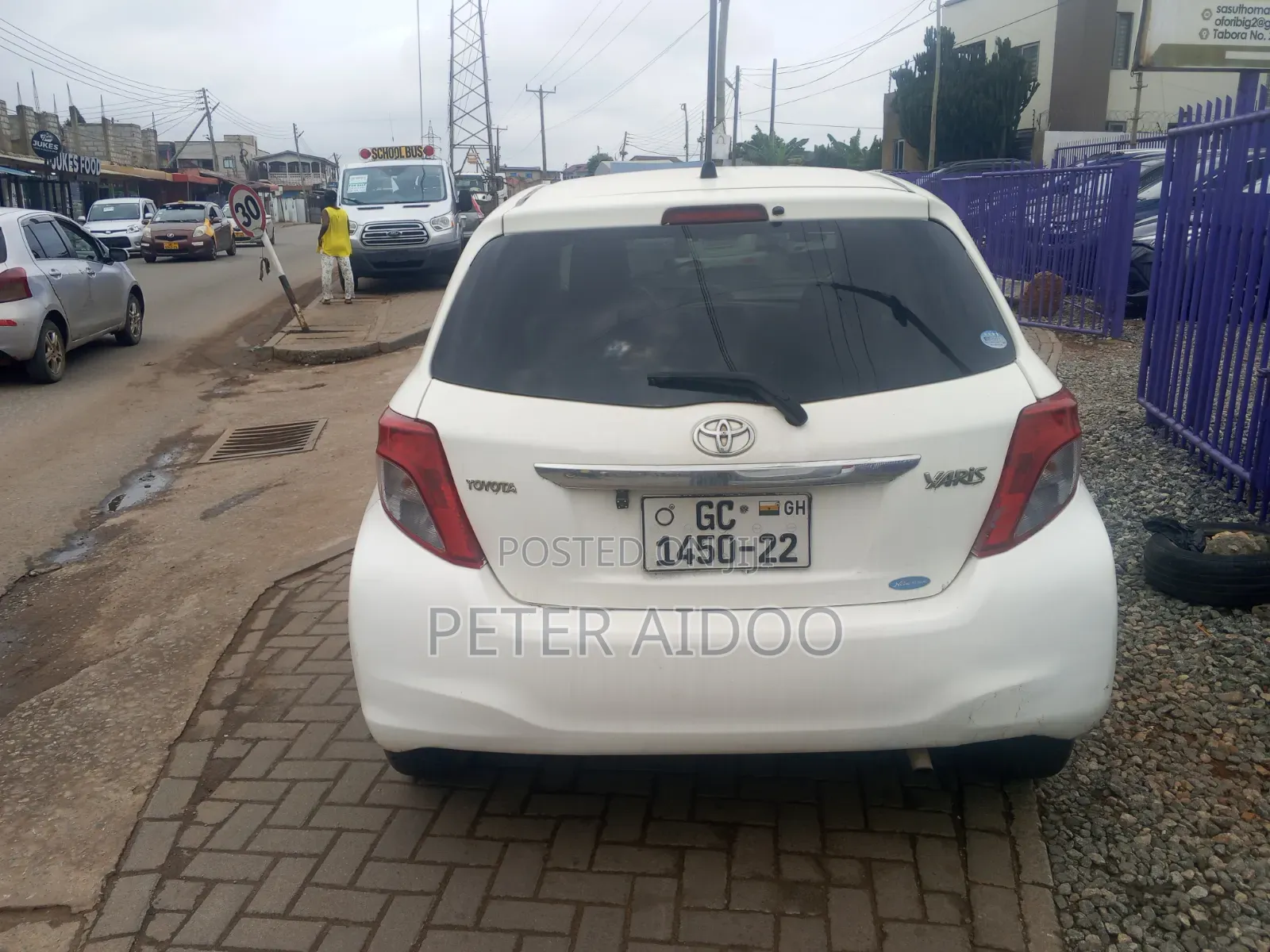 Toyota Vitz 2012 White