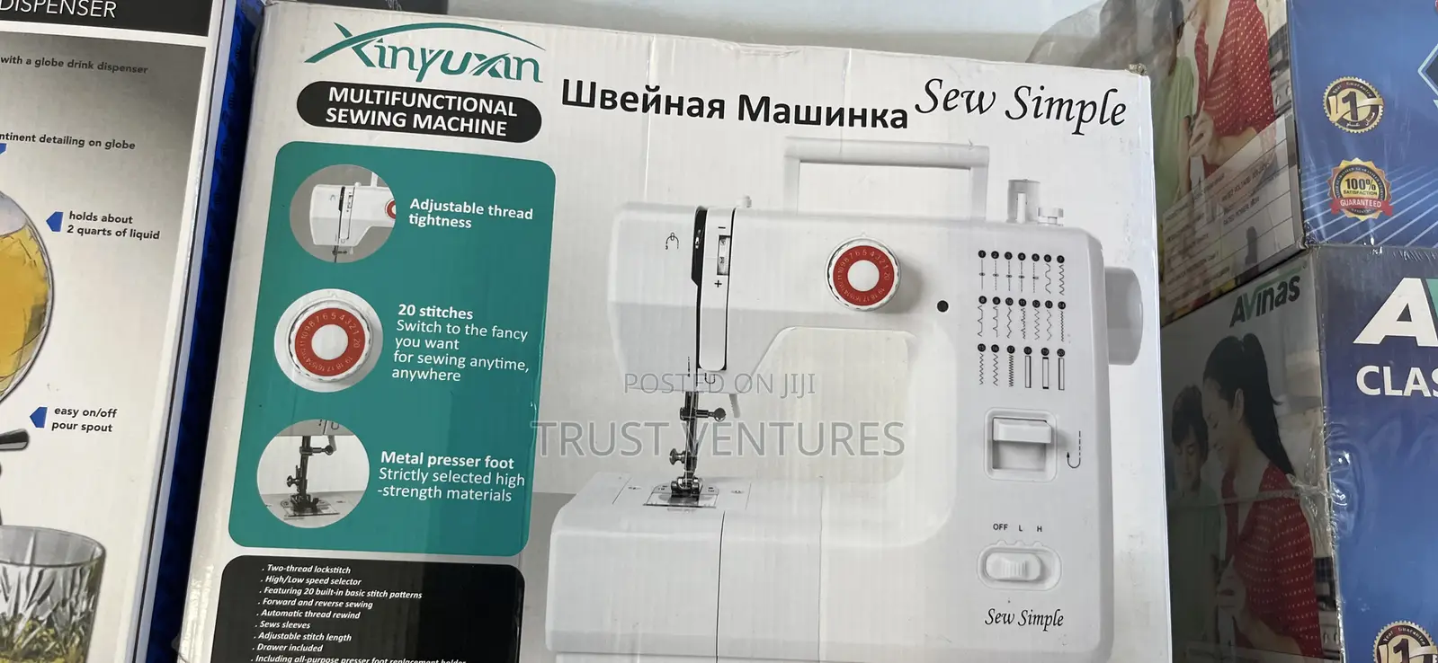 Electric Sewing Machine 20basic Stitches