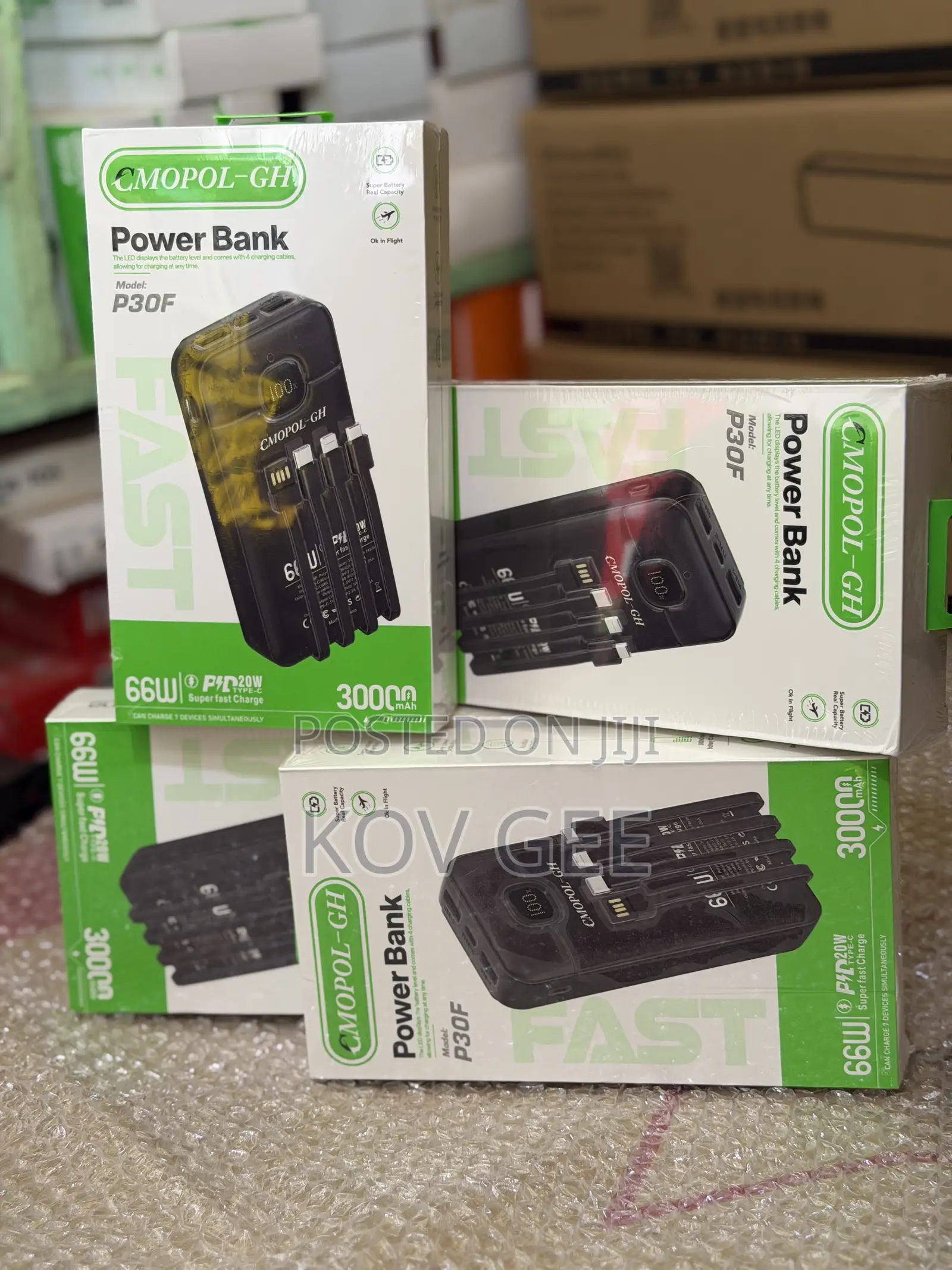 30,000mAh Portable Power Bank