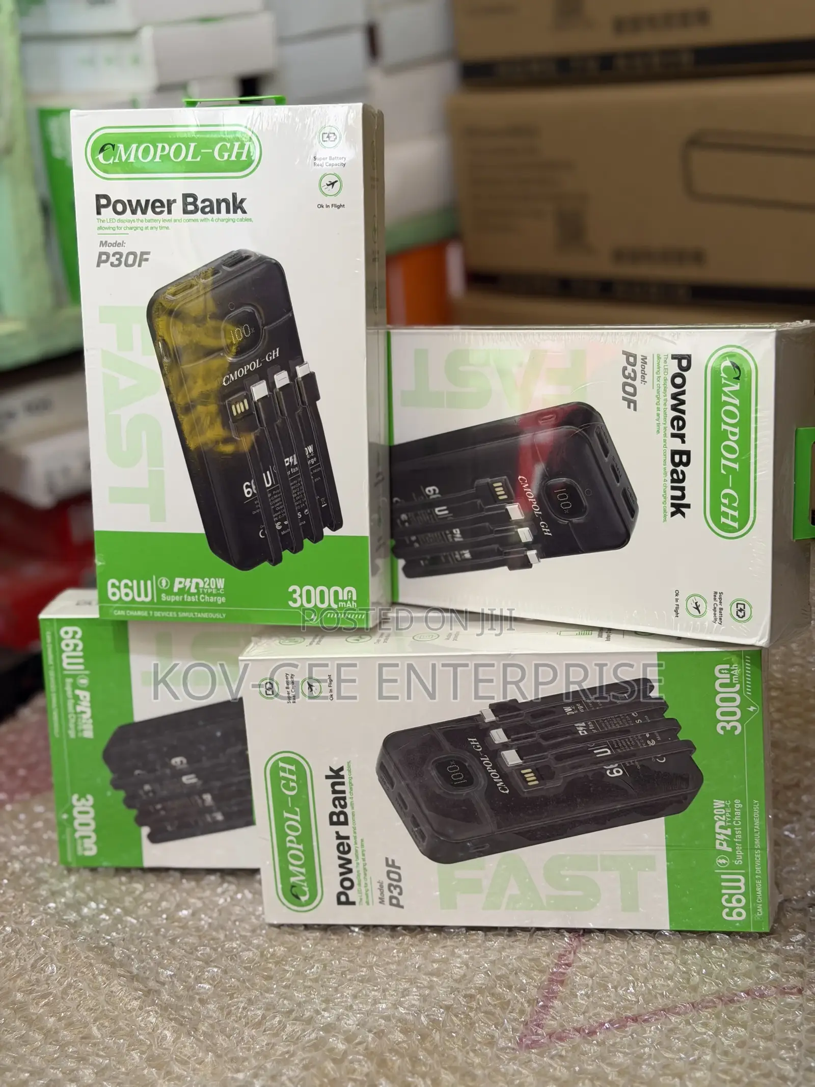 30,000mAh Portable Power Bank