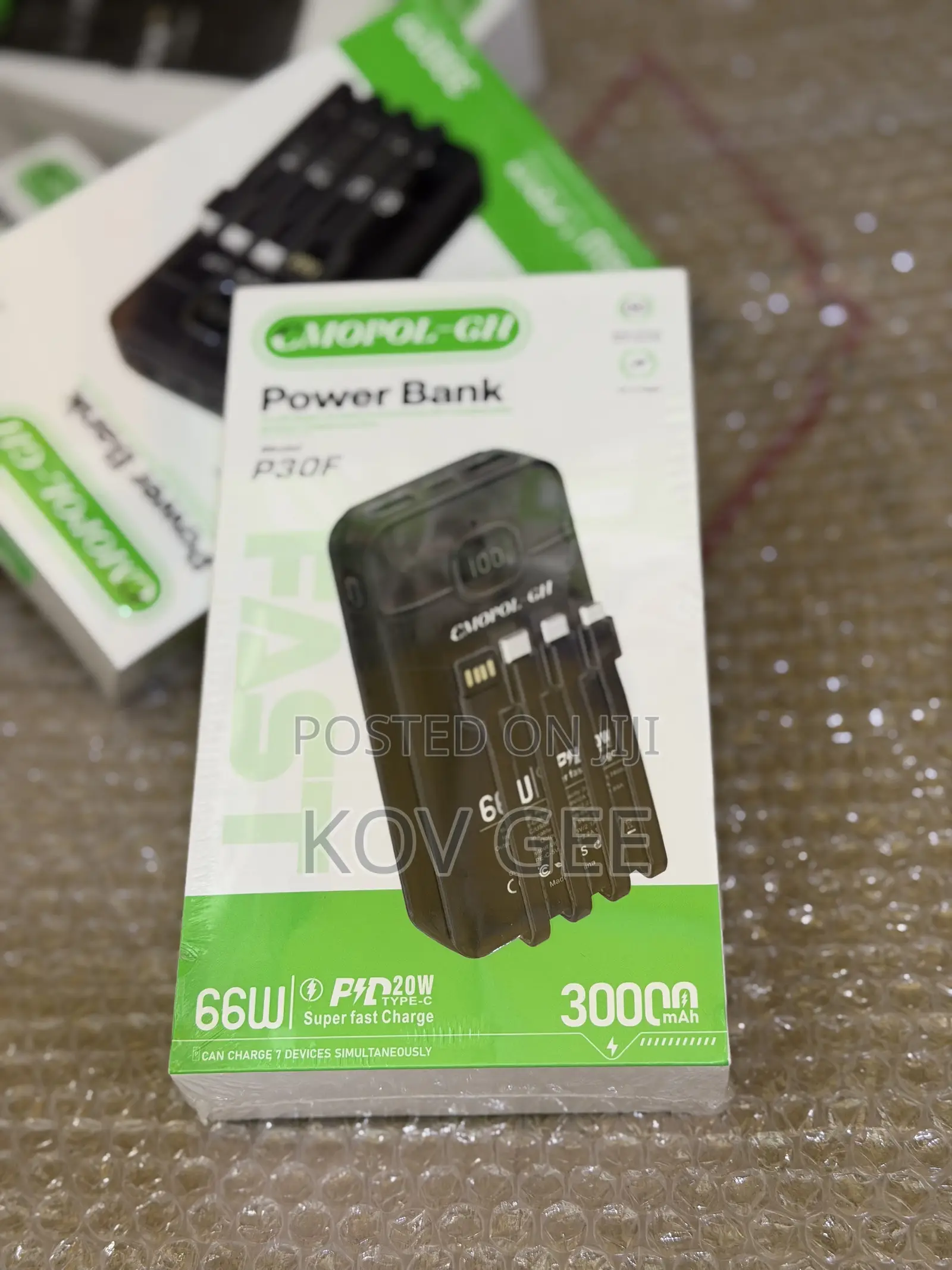 30,000mAh Portable Power Bank