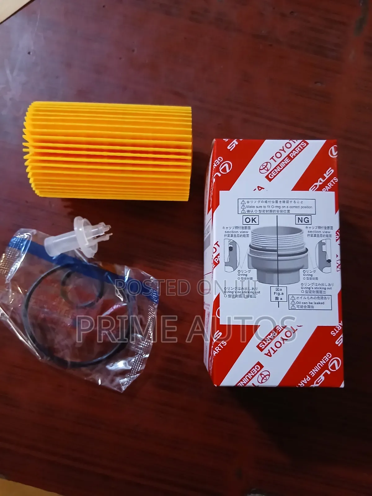 Genuine Toyota Oil Filter ( 04152-38020 )