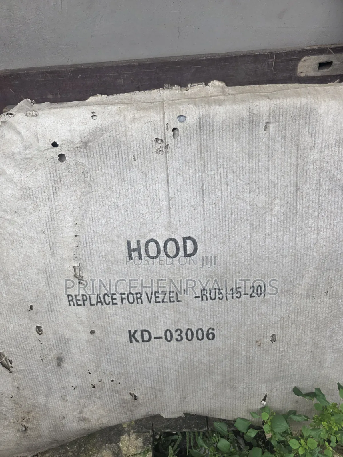 Honda Hr-v 2016-2022 Hood or Bonnet