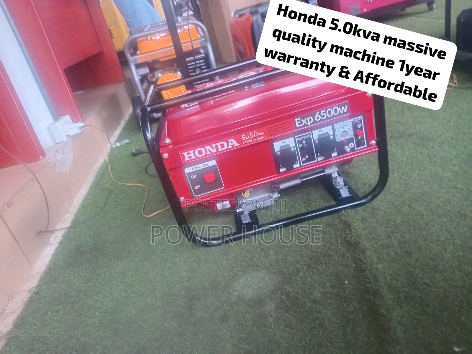 Honda 5KVA 6500W Heavy Duty Petrol Generator – Excellent Power Supply