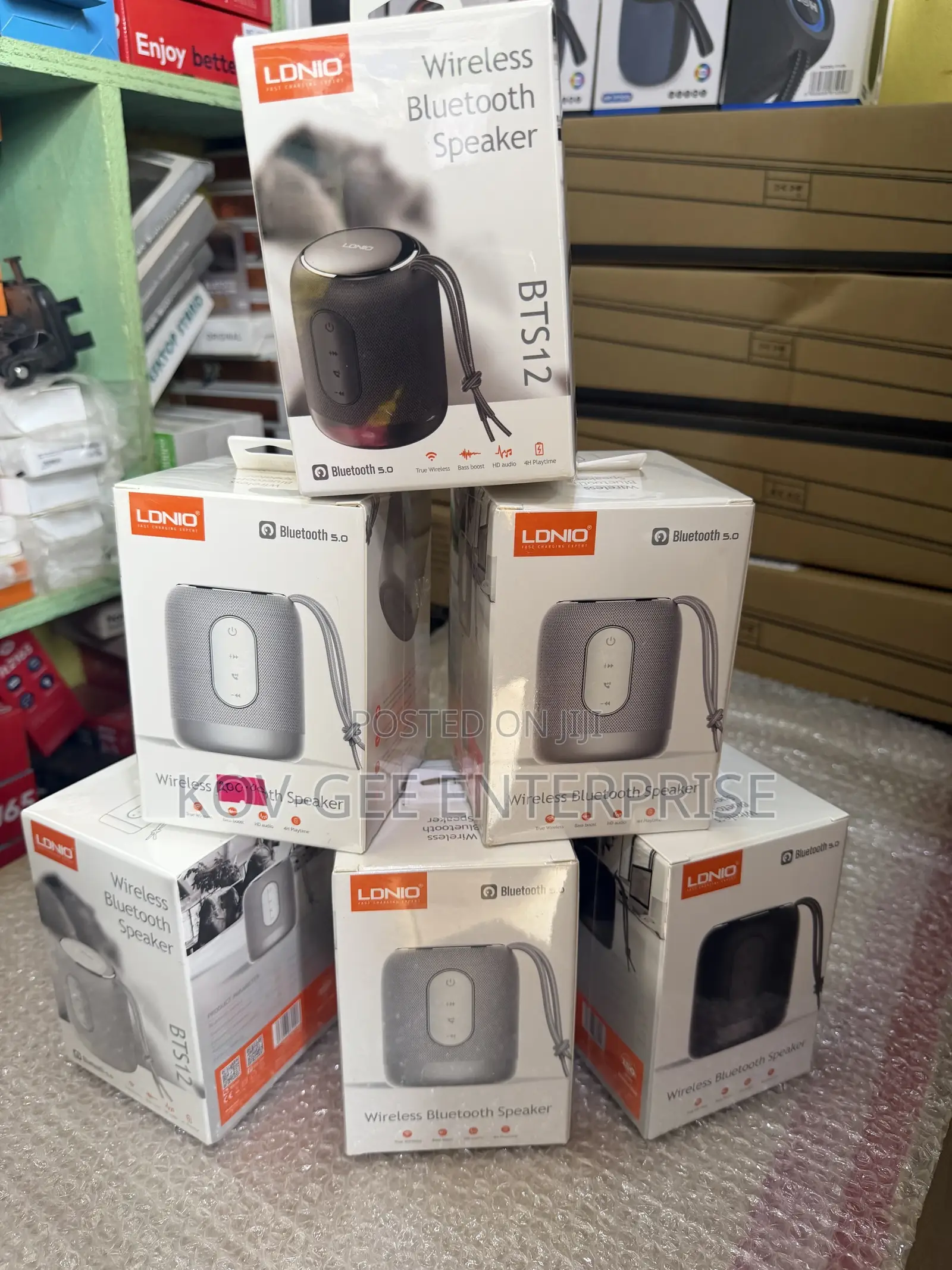 2000 mAh Bluetooth 5.0 Wireless Speaker BTS12