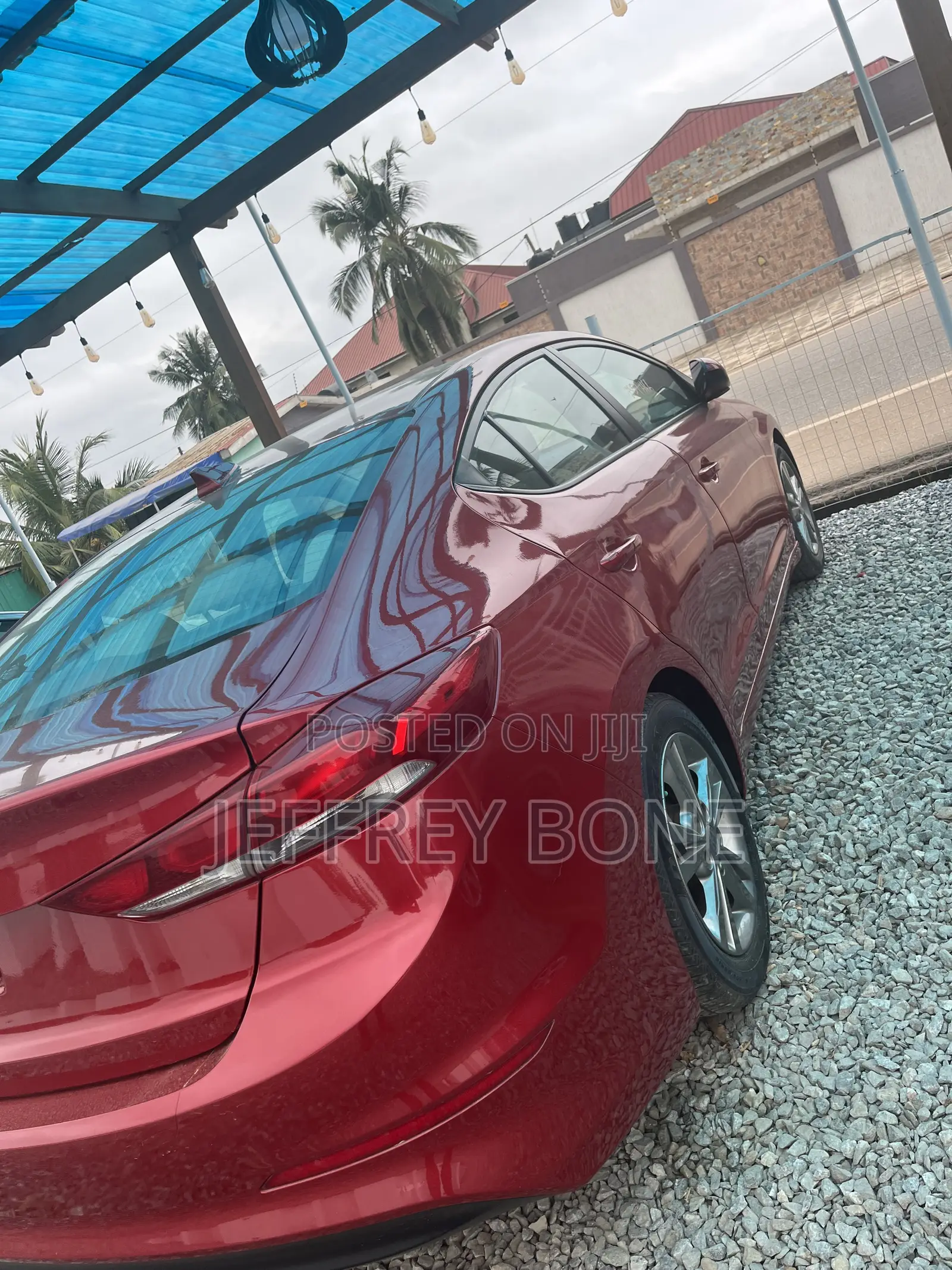 Hyundai Elantra Limited 2018 Red