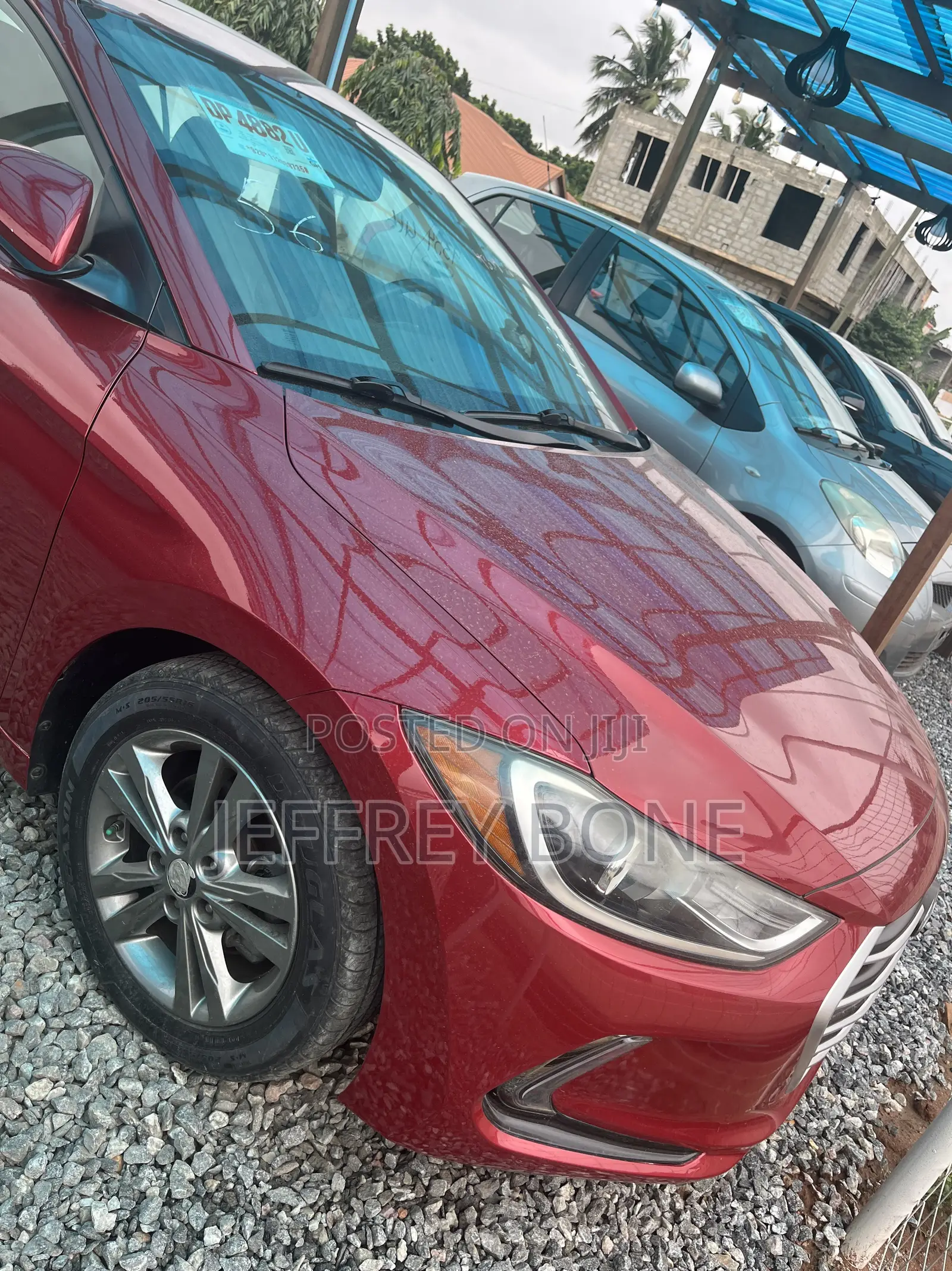 Hyundai Elantra Limited 2018 Red