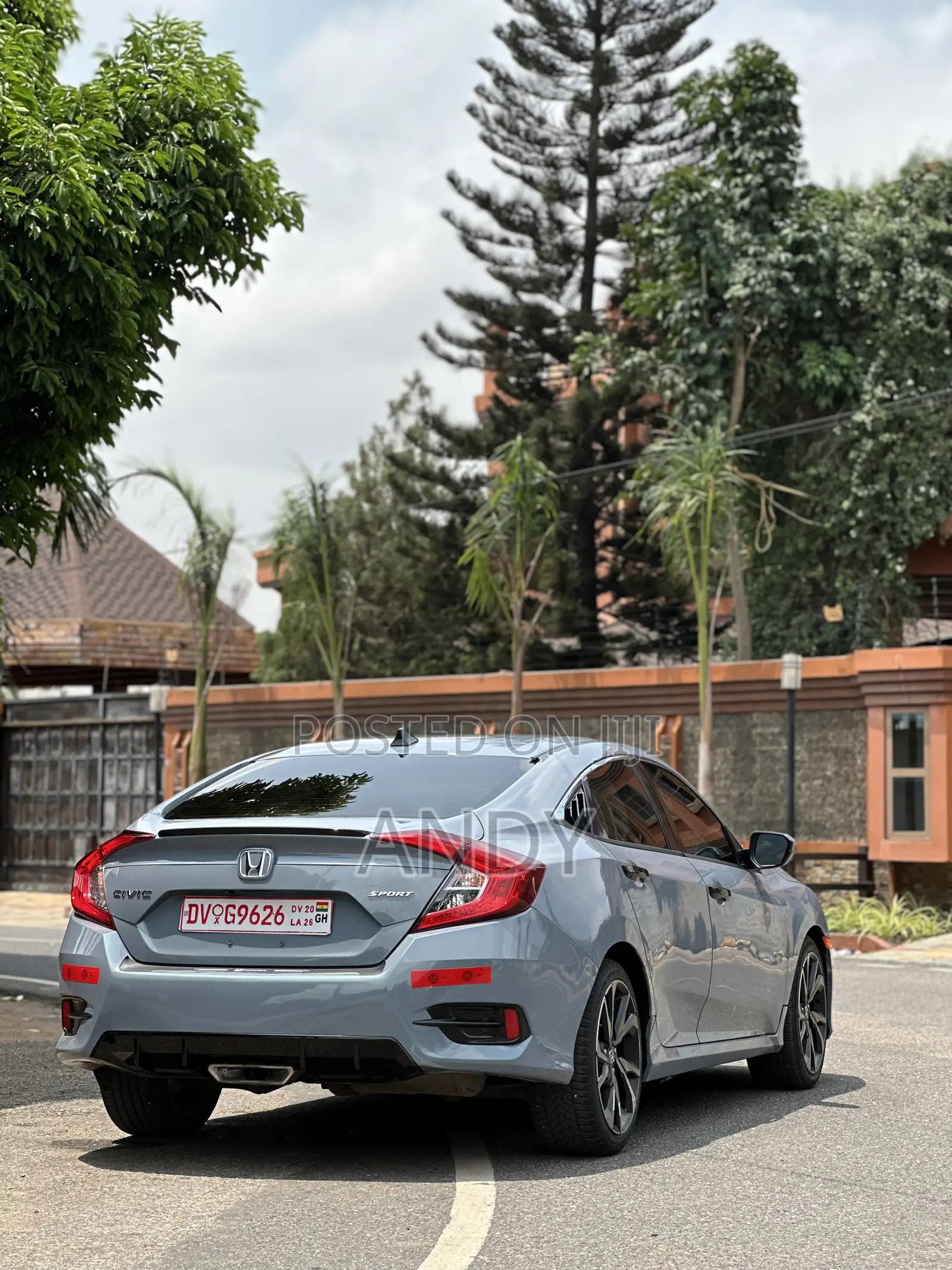 Honda Civic Sport 2021 Gray