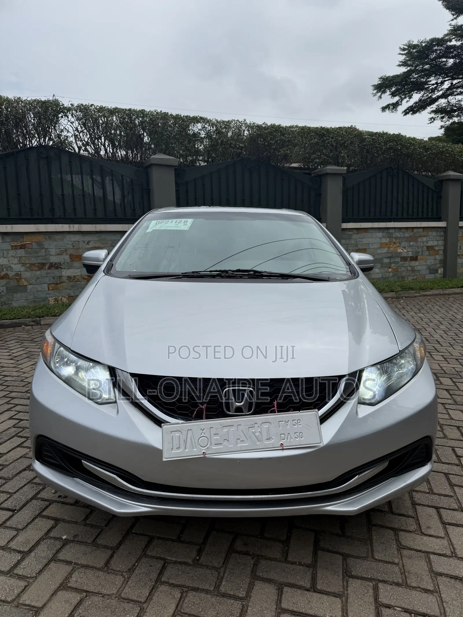 Honda Civic EX 4dr Sedan (1.8L 4cyl CVT) 2015 Silver