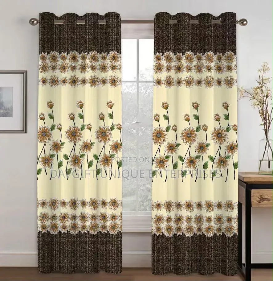 2in1 Pattern Design Curtains