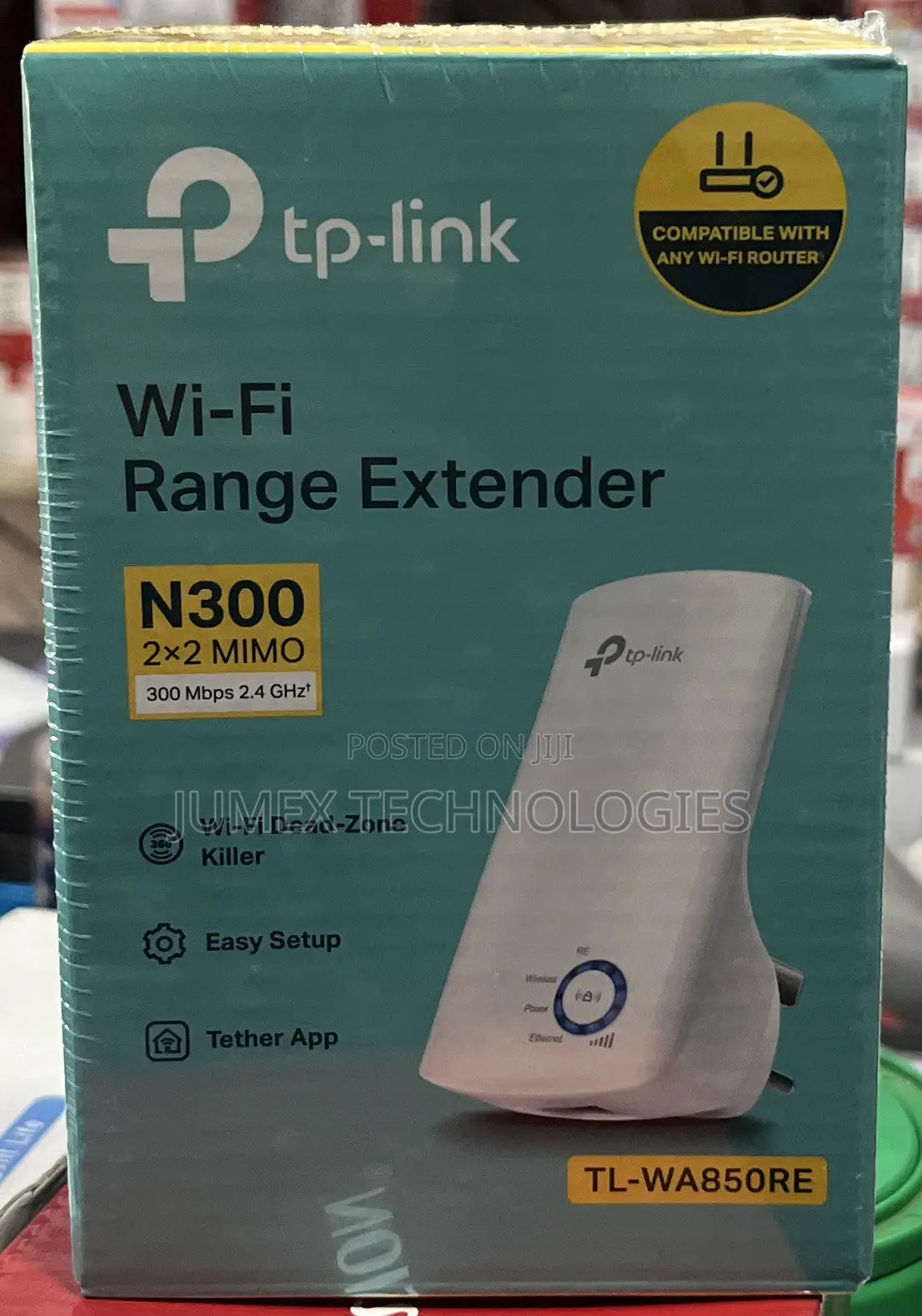 TP-Link Wifi Range Extender N300 Tl-Wa850re
