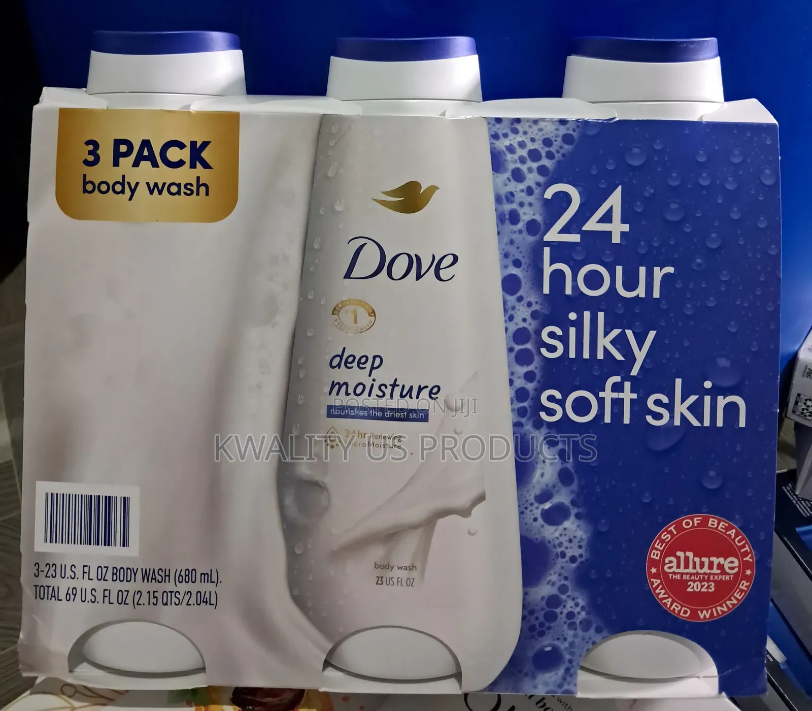Dove Moisturizing Body Wash - 3 Pack