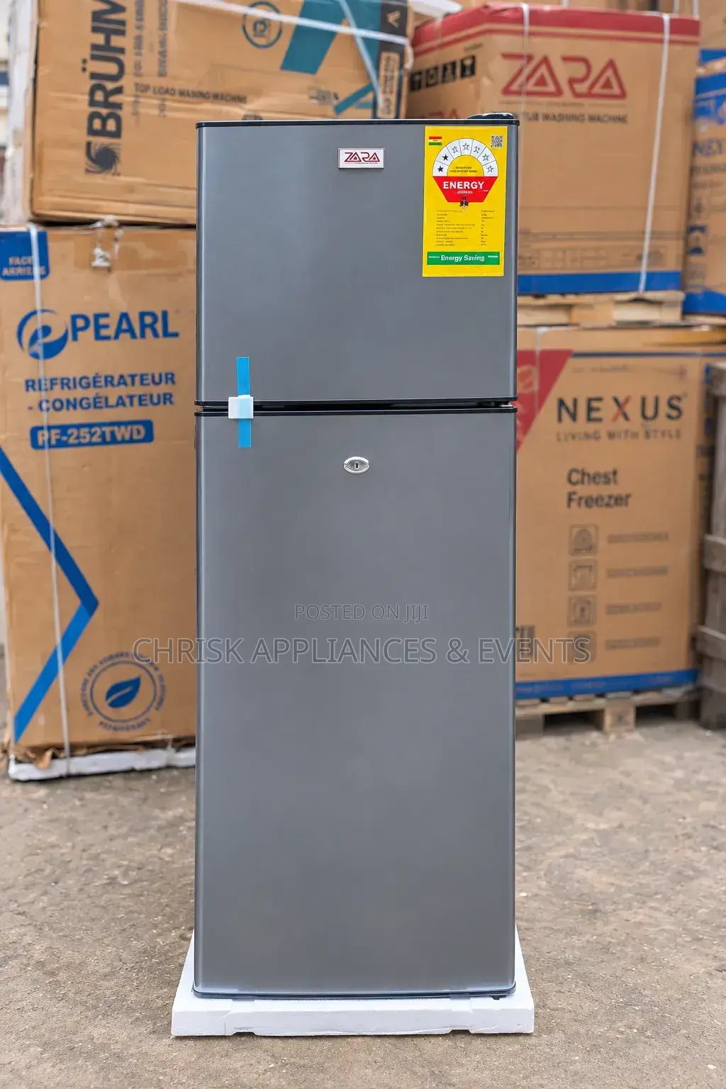 Zara 2door Refrigerator Zar-280fls 168ltr