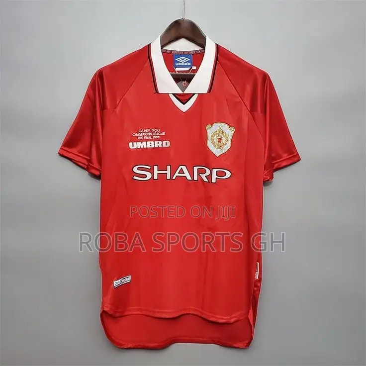 1999/00 Manchester United Champions Lge Home Jersey