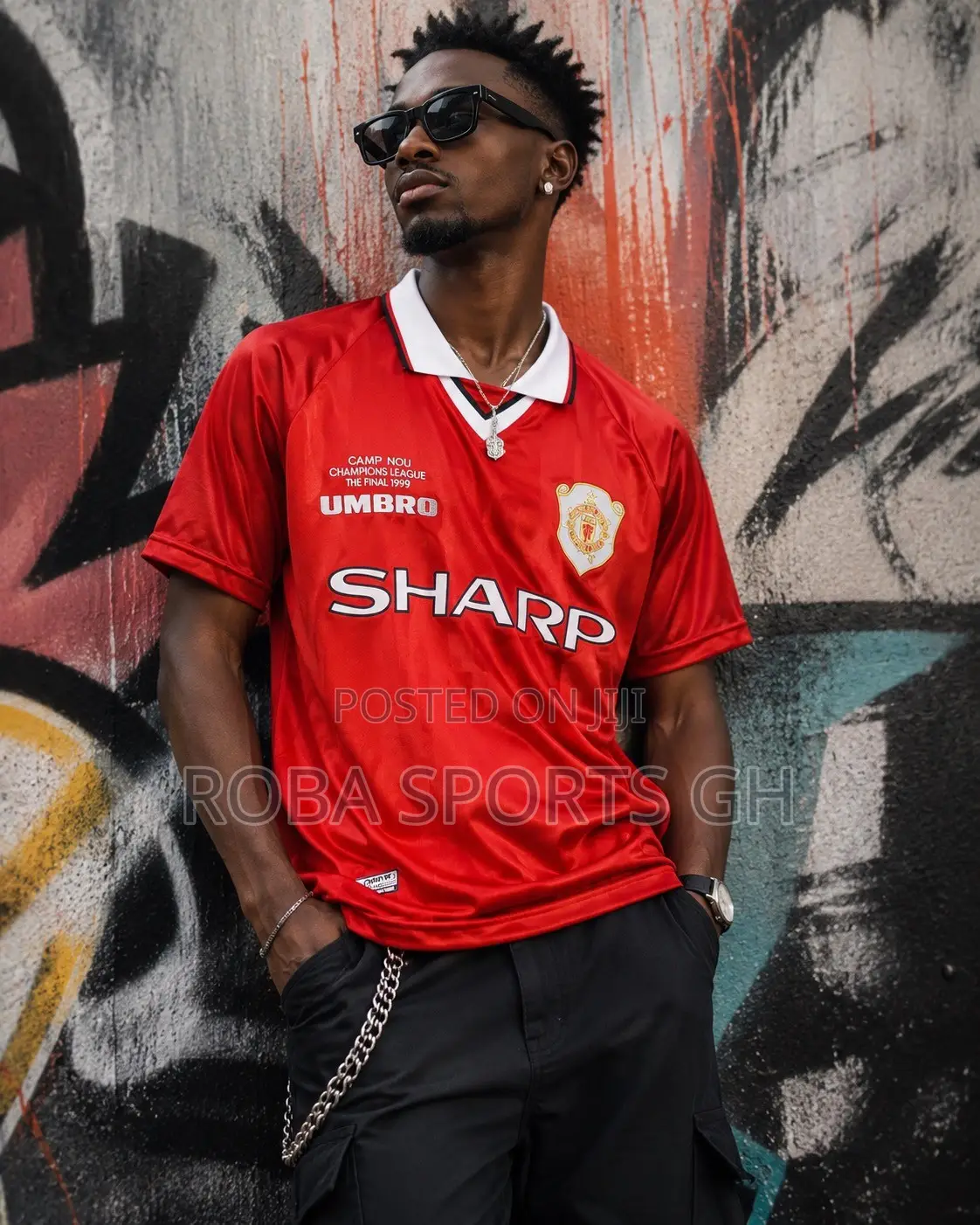 1999/00 Manchester United Champions Lge Home Jersey