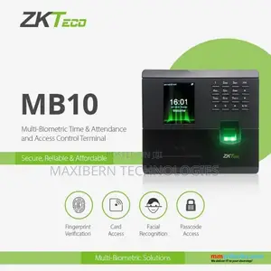 ZKTeco MB10 Pro Biometric Time Attendance Machine