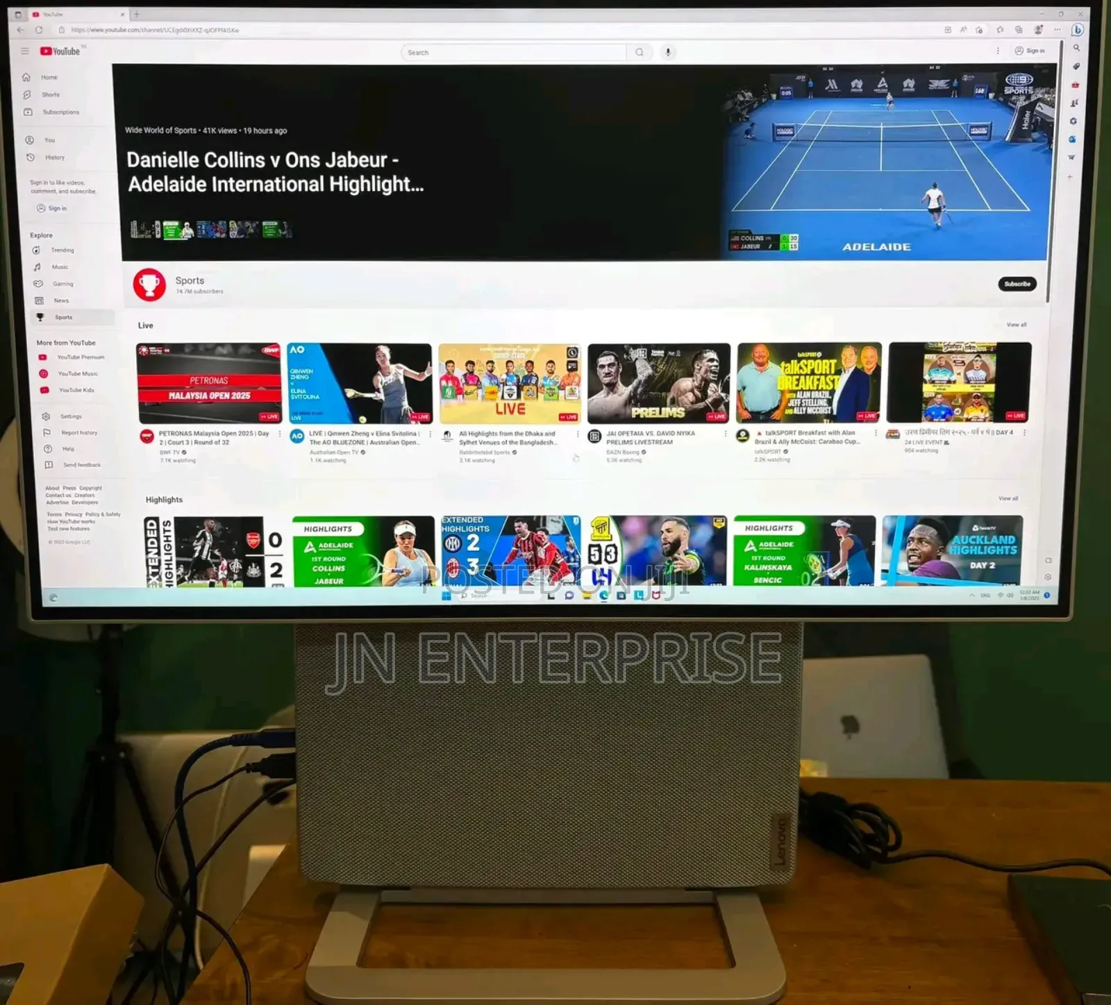 Desktop Computer Lenovo Legion Y720 16GB AMD Ryzen 7 SSD 1T