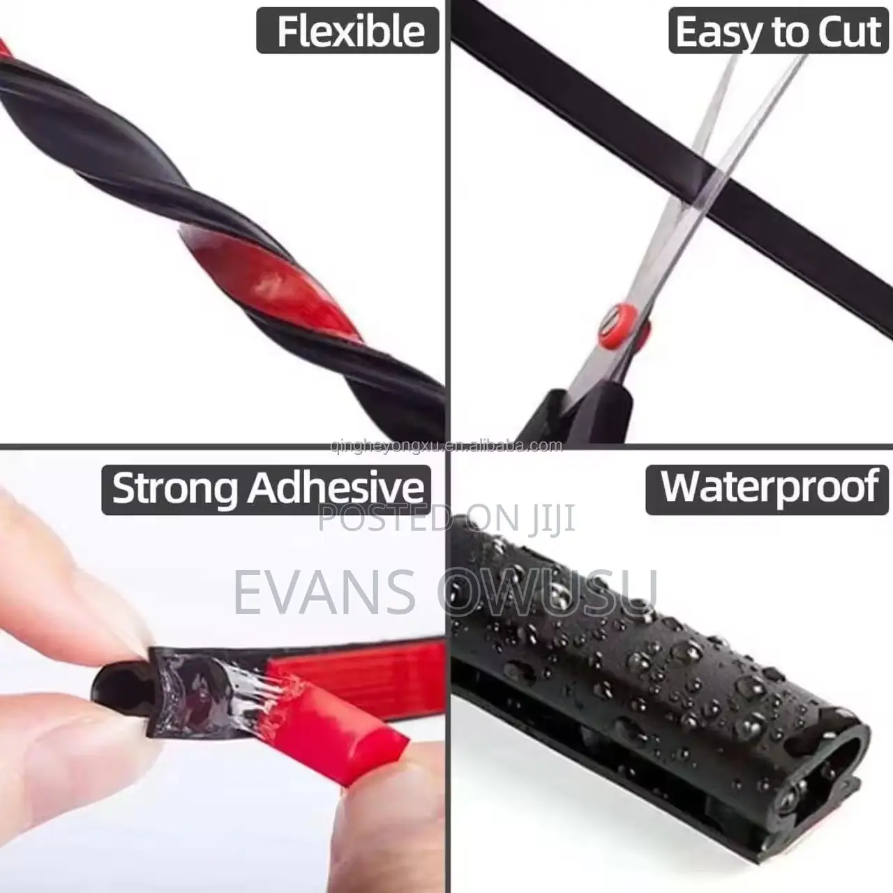Self-Adhesives D Shape Stripping Door Seal