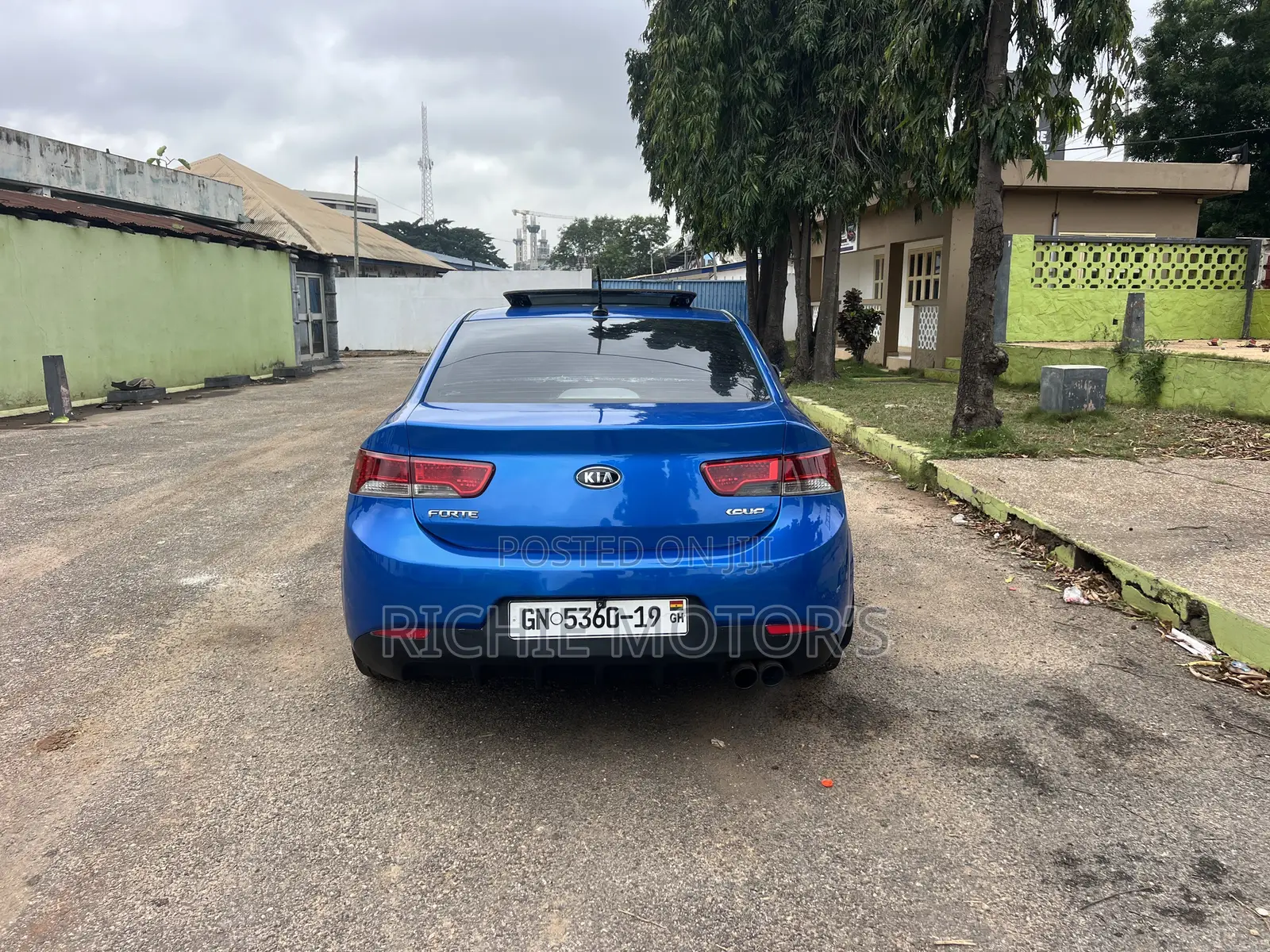 Kia Forte SX Sedan 2012 Blue
