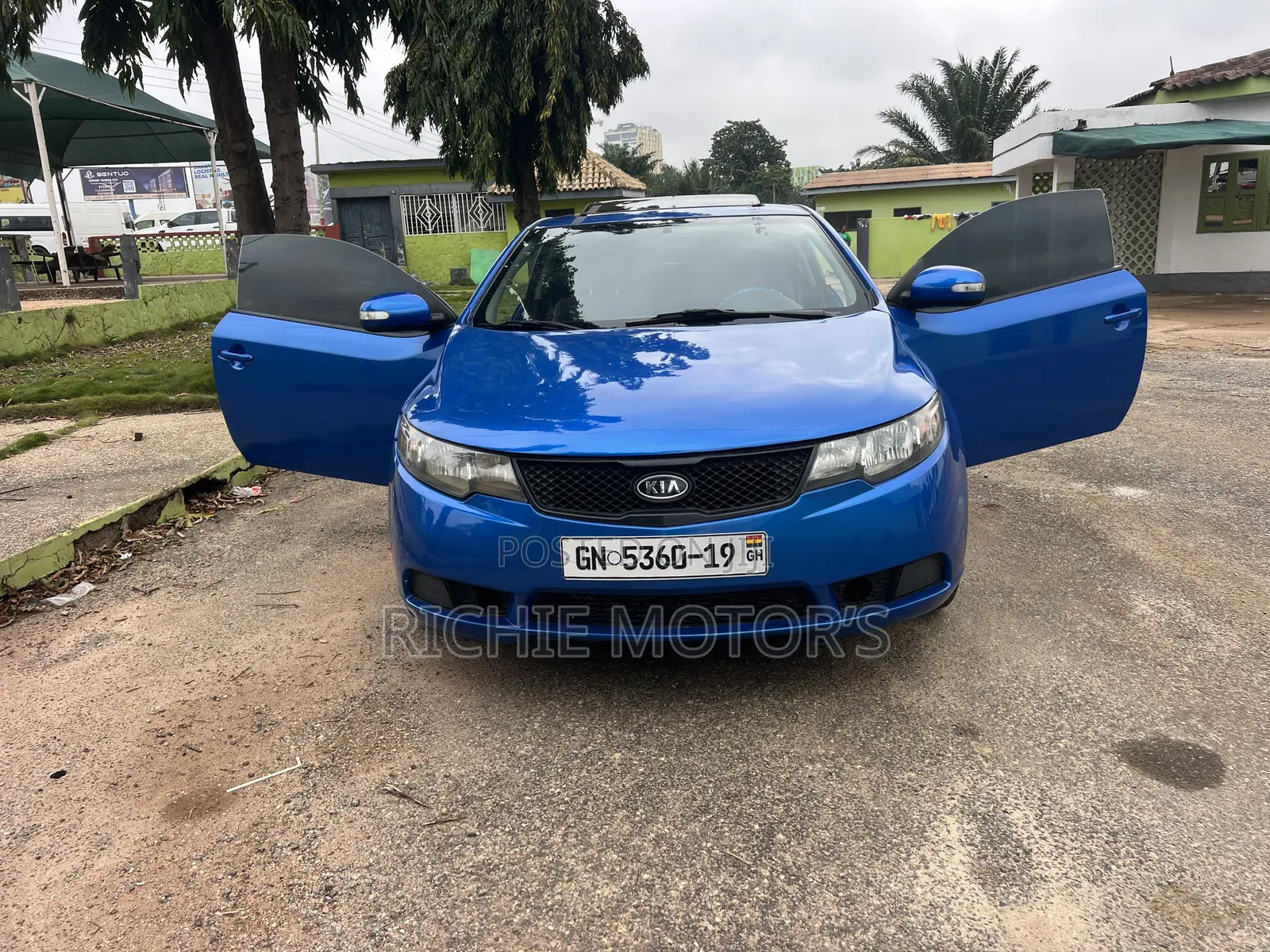 Kia Forte SX Sedan 2012 Blue