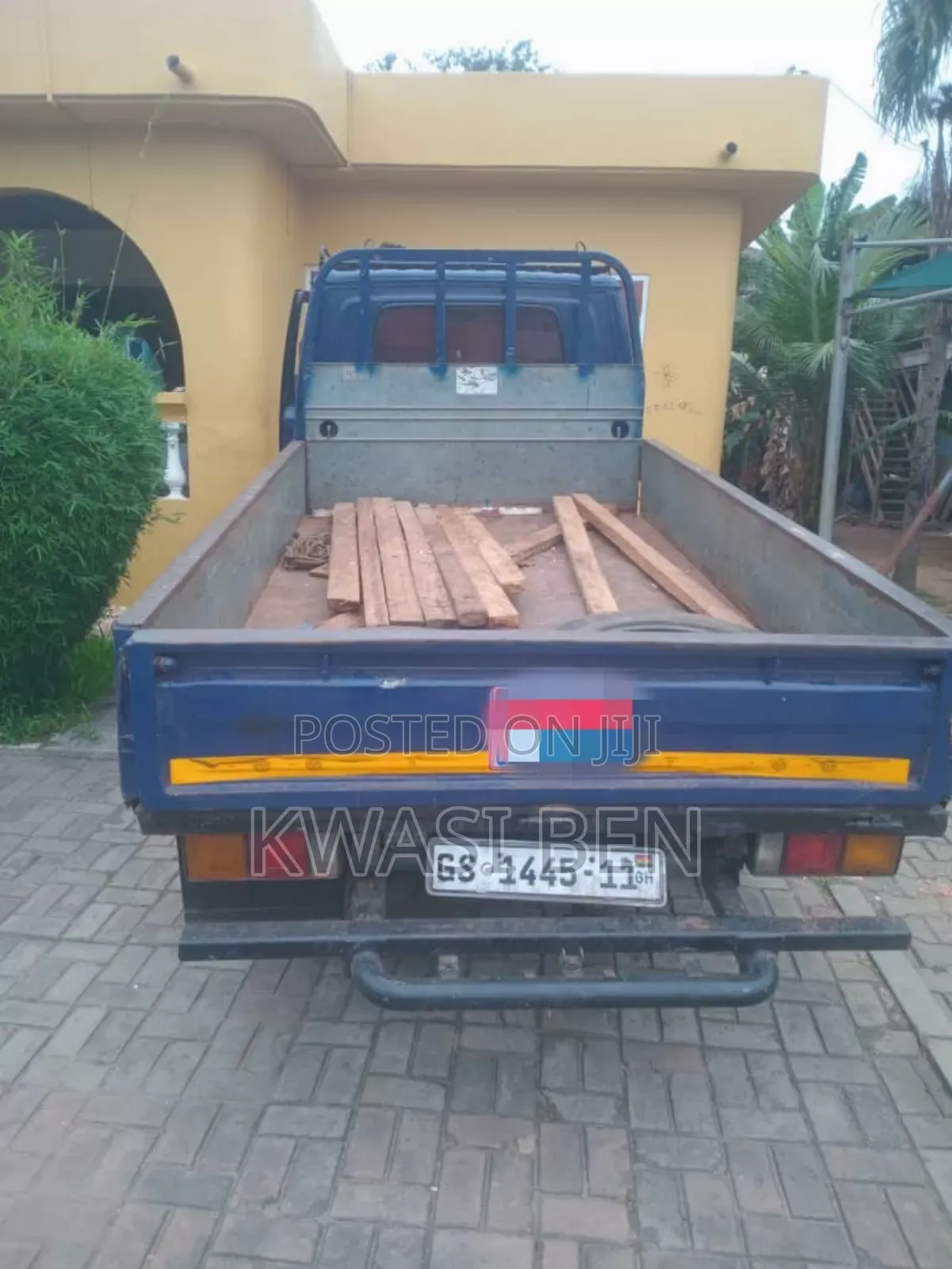 Kia Bngo Truck 2006 Blue
