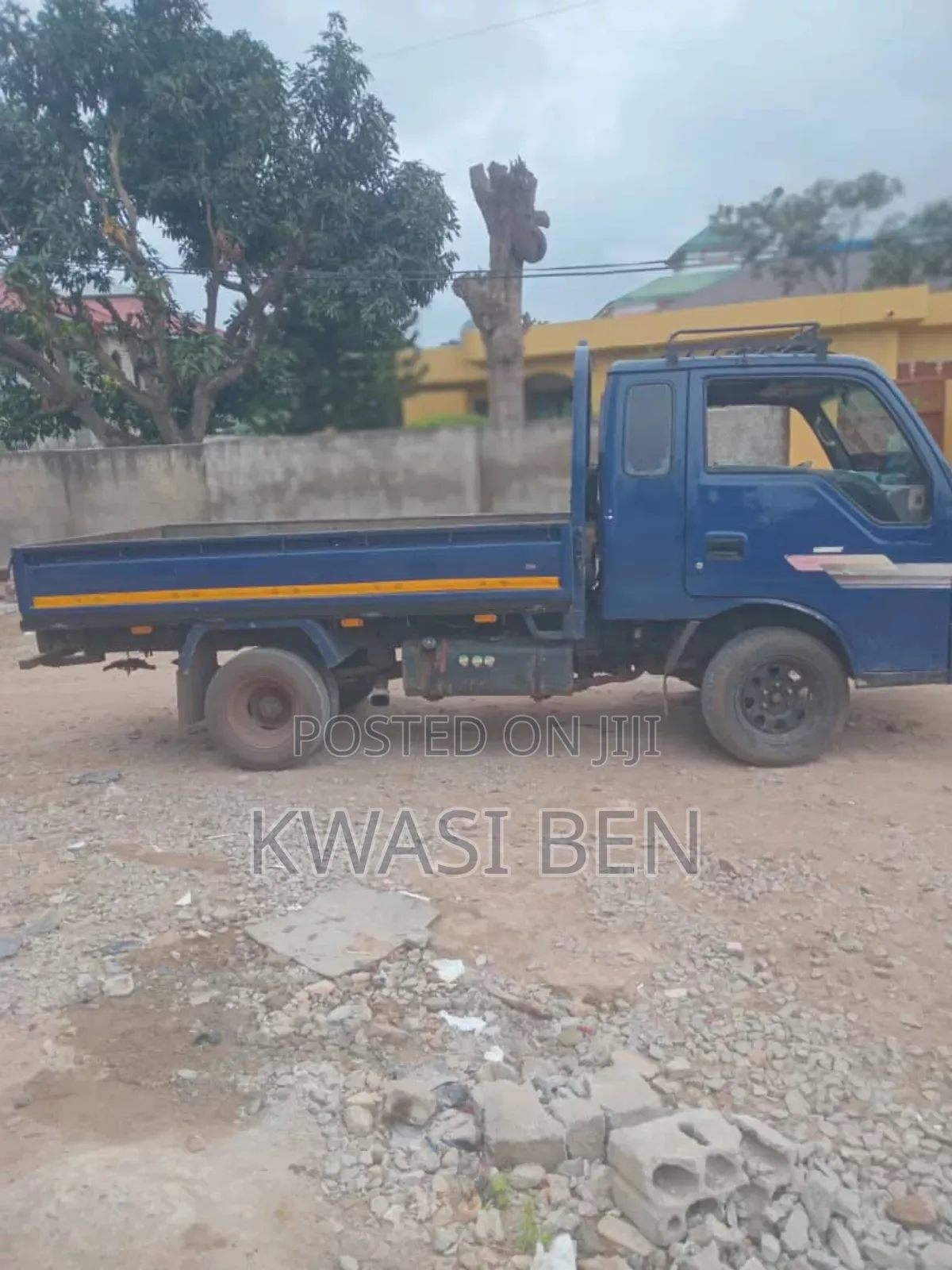 Kia Bngo Truck 2006 Blue