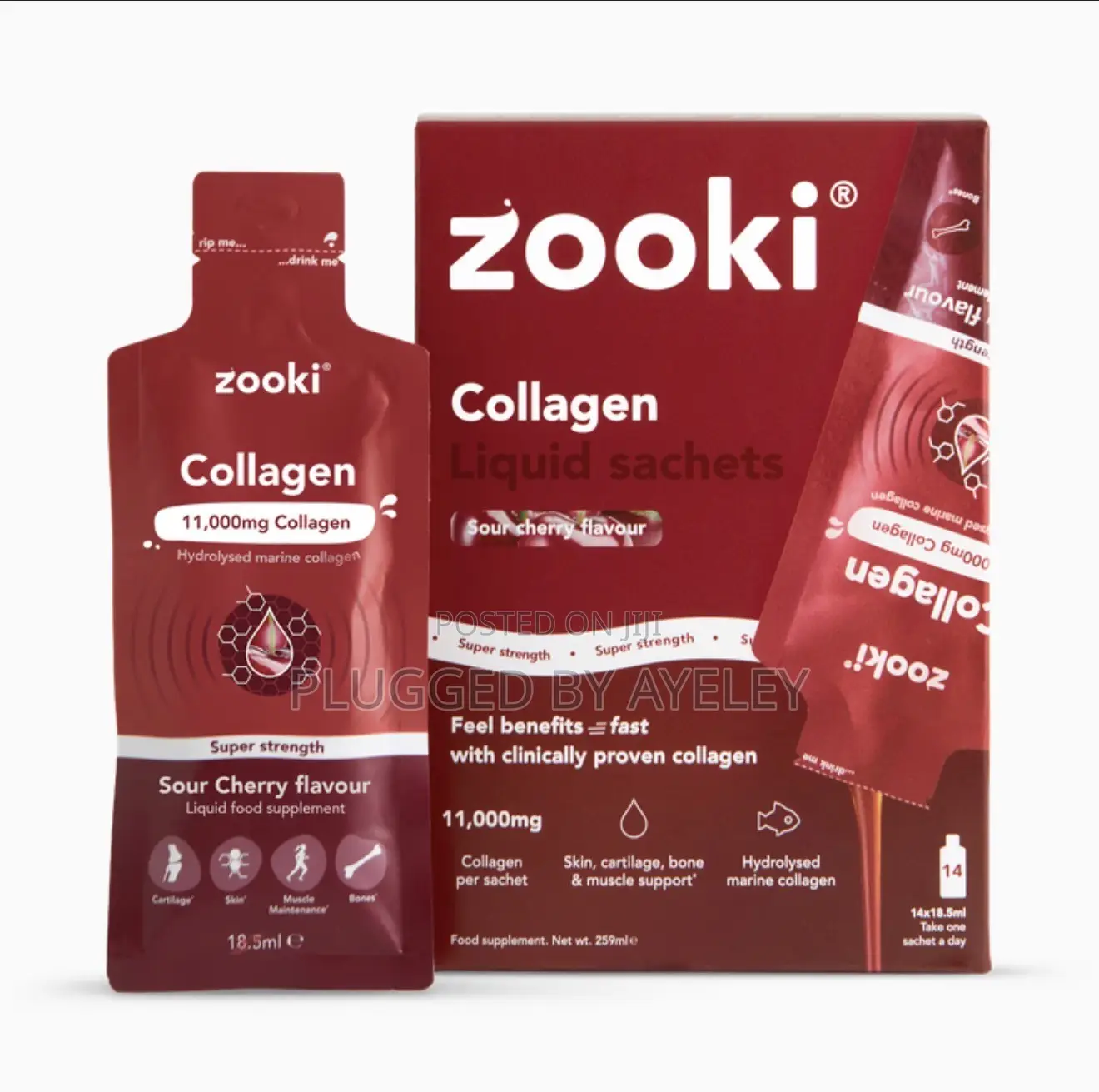 Zooki Super Strength Collagen Liquid Sachets